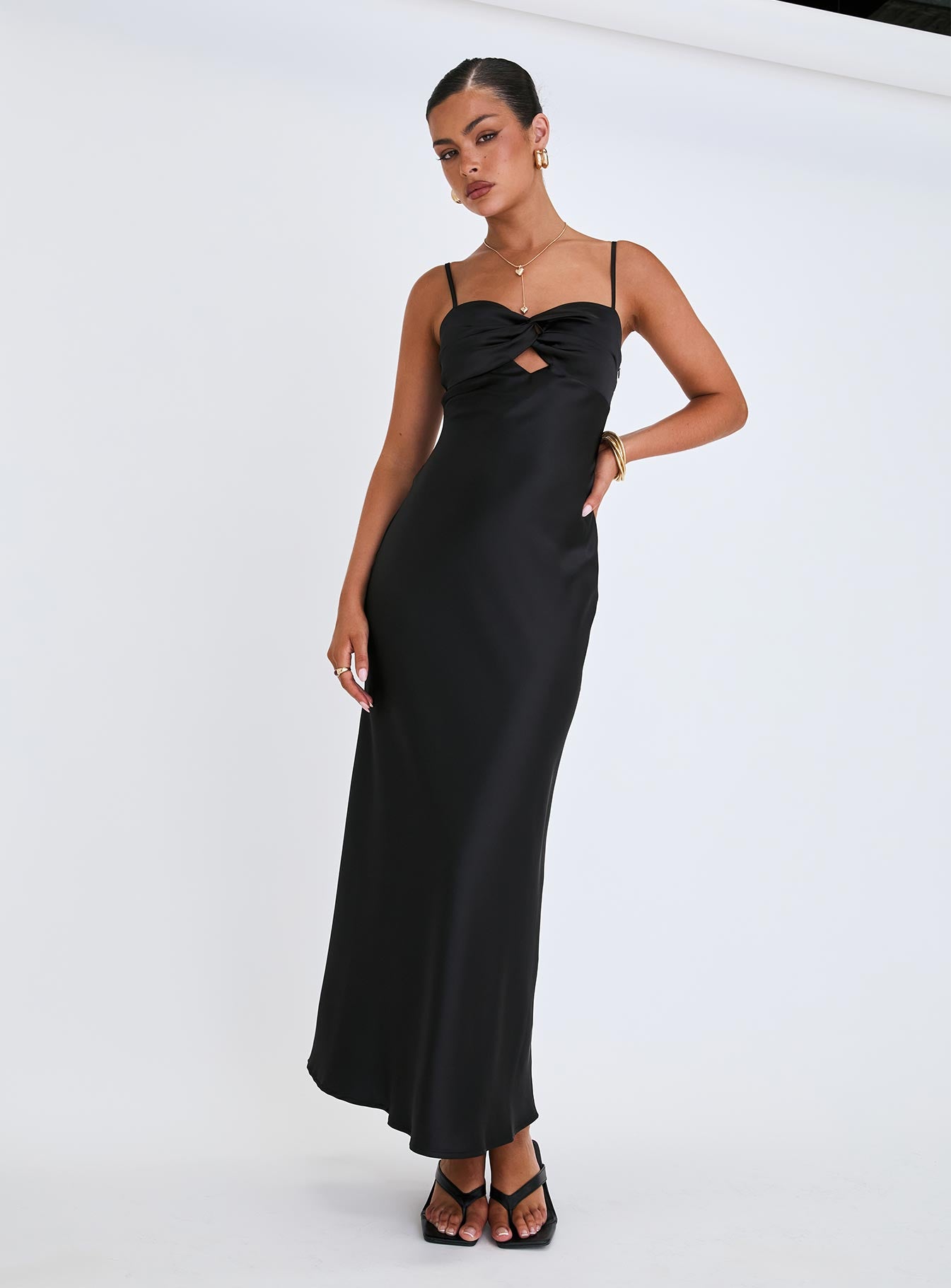 Blackthorn Maxi Dress Black Cheap Lowest Pice