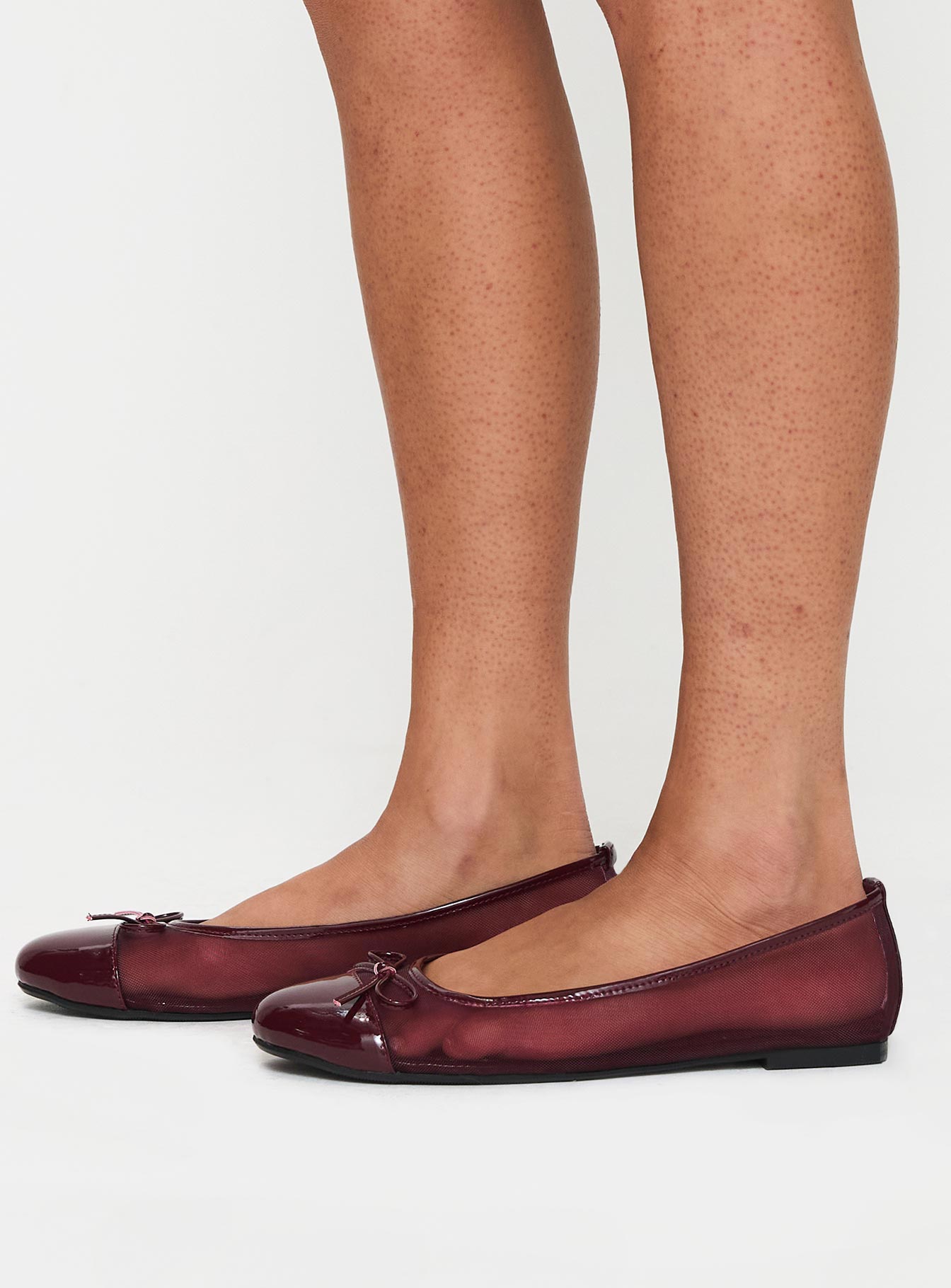 Therapy Ally Ballet Flats Cherry Really Cheap