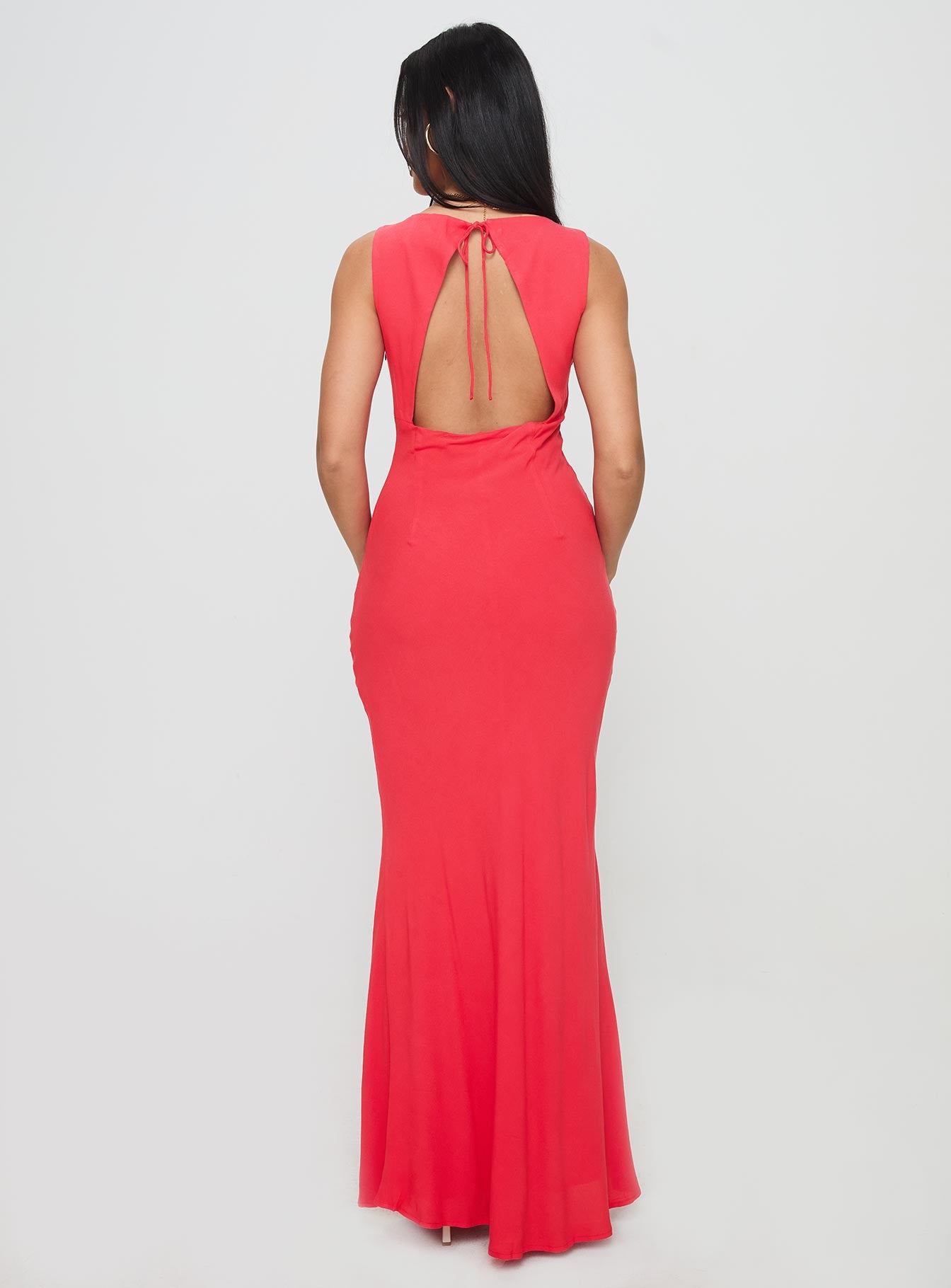 Bourne Maxi Dress Red Buy Cheap Explore