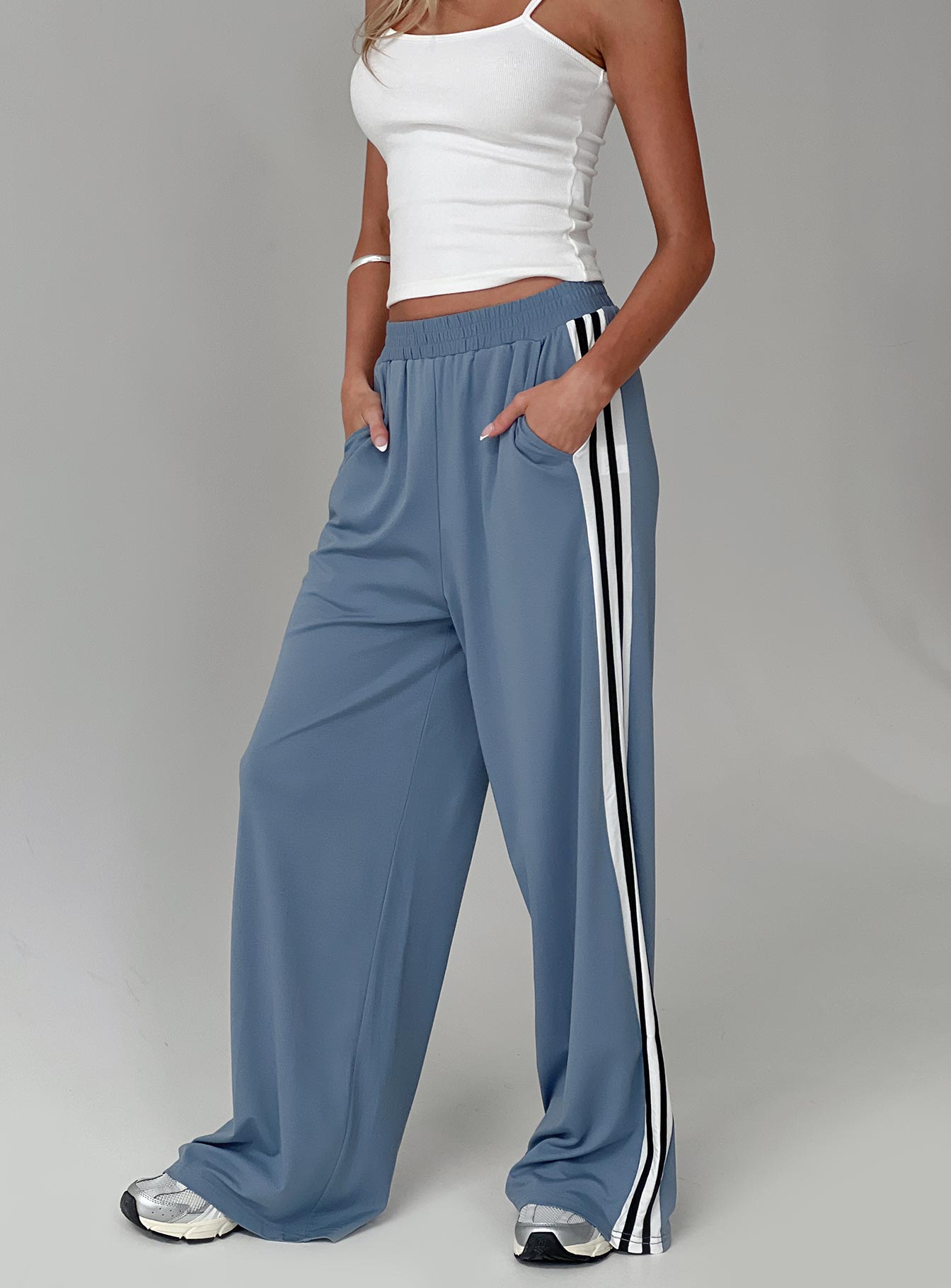 Dime Track Pants Blue Outlet For Sale