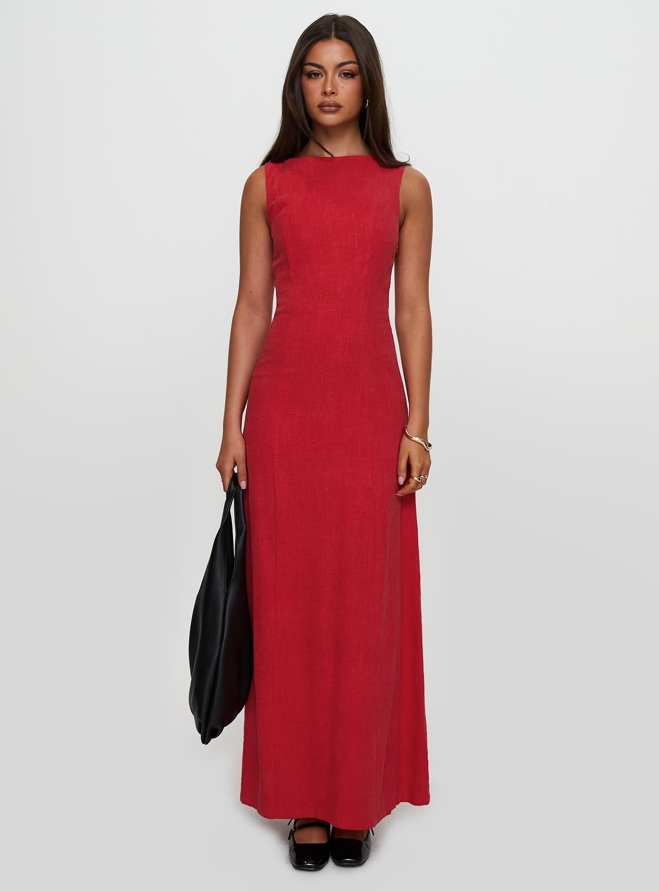 Lewisa Maxi Dress Red Outlet