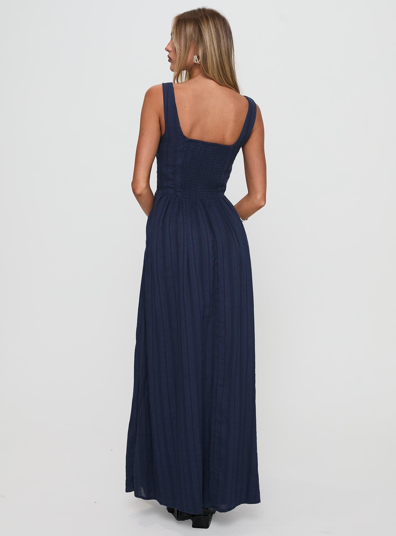 Lorinda Maxi Dress Navy Best