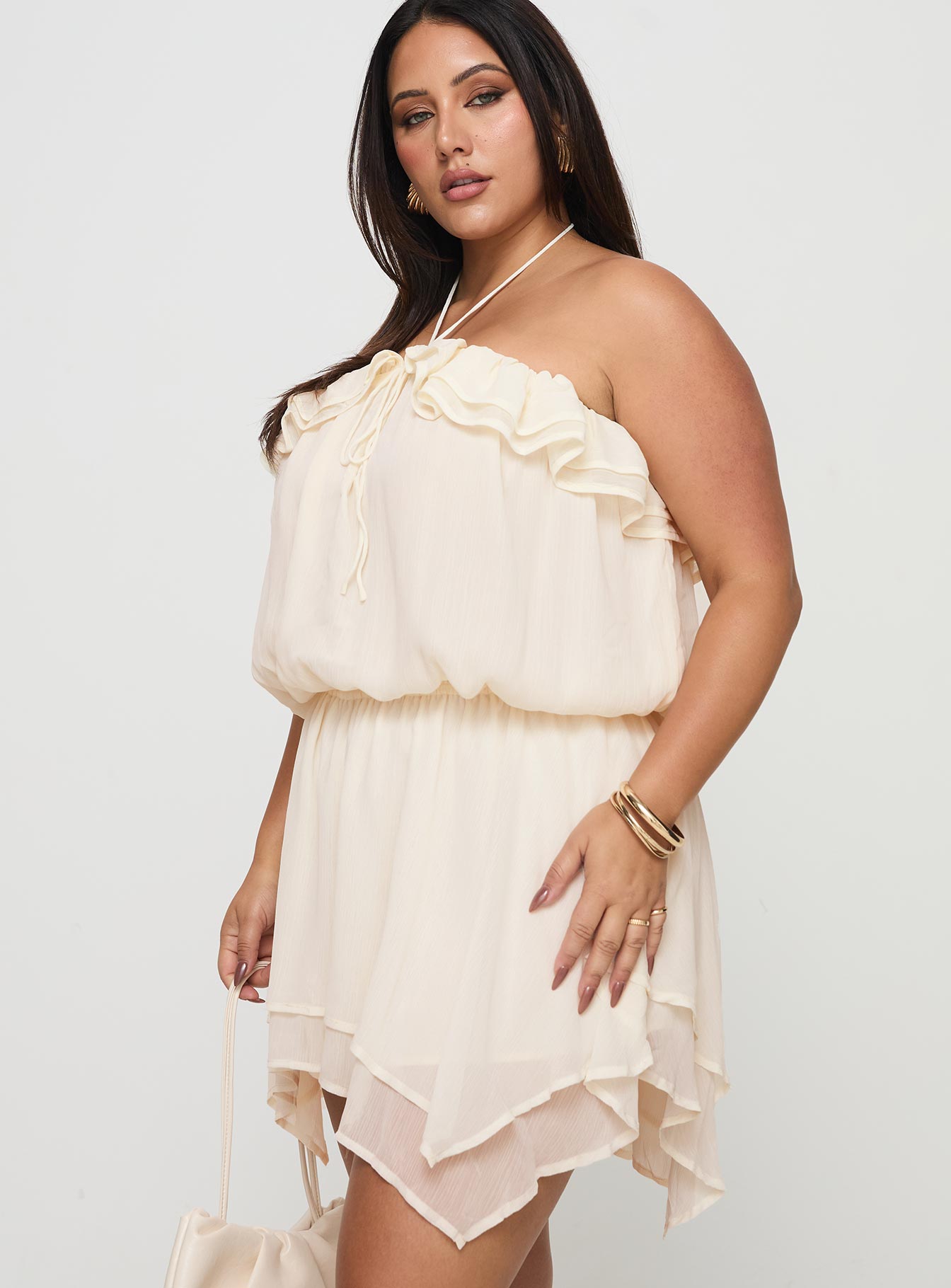 Soul Survivor Playsuit Cream Curve Best Pices Cheap Pice