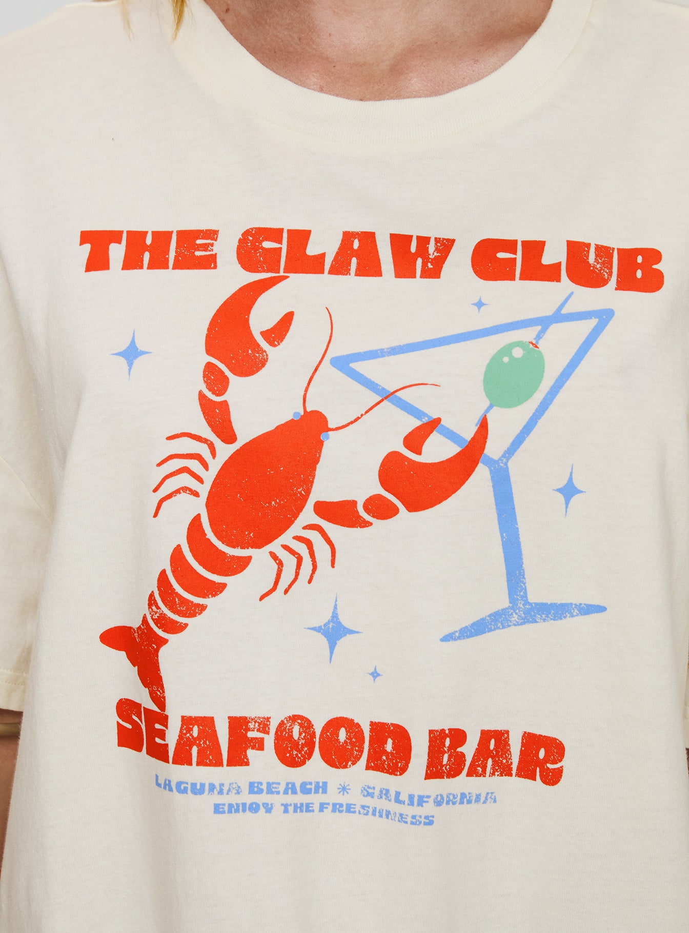 The Claw Club Oversized Tee Yellow Clearance Shop