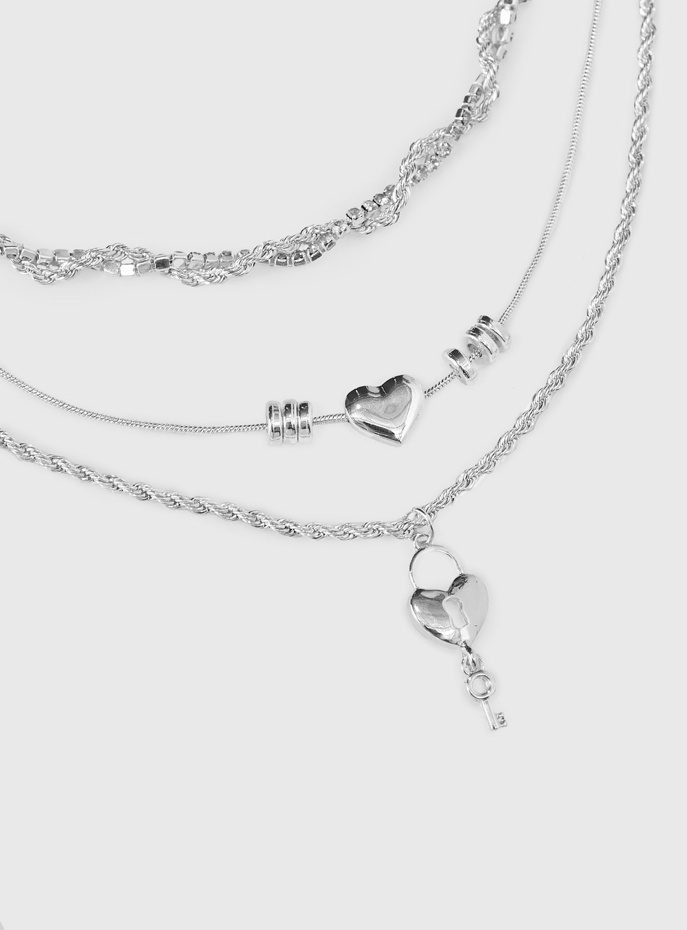 In The Moonlight Necklace Silver Free Shipping Low Cost