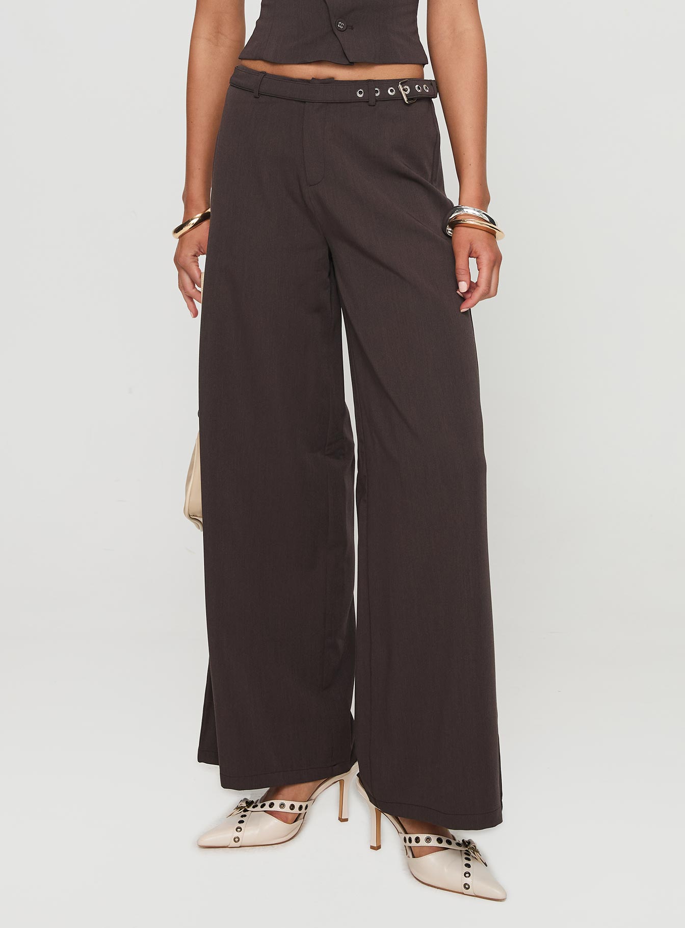 Miku Pants Brown Petite Clearance Online Online