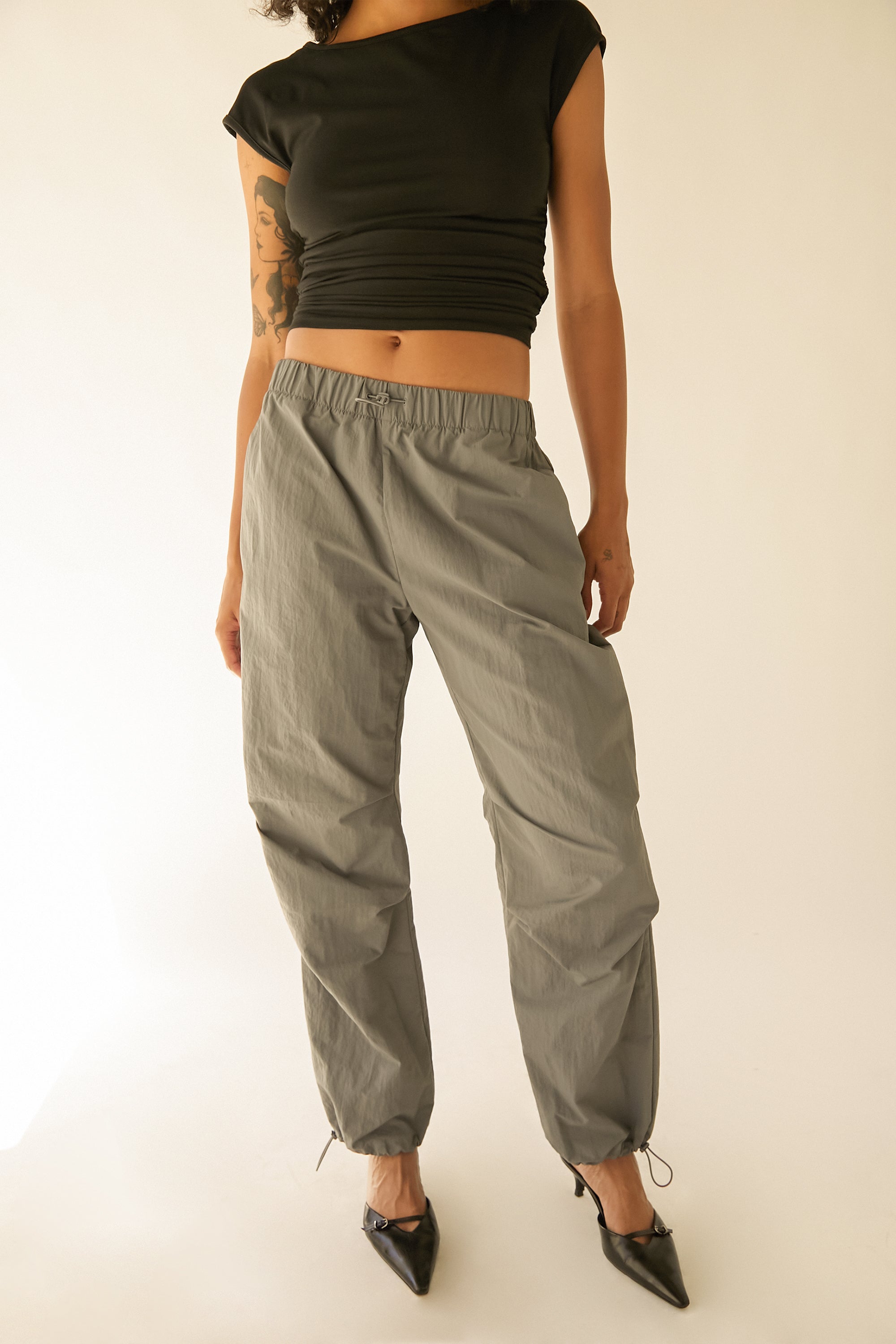 RECYCLED NYLON PARACHUTE PANT Best Pices Cheap Pice