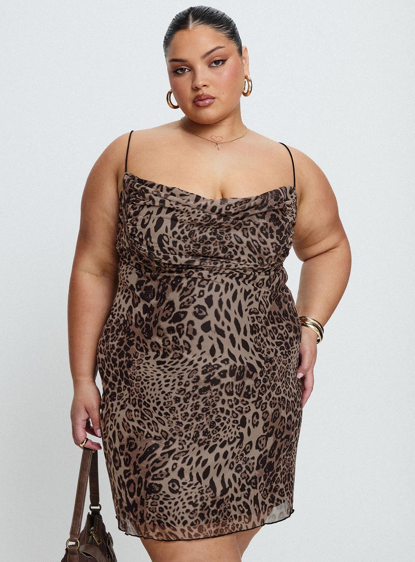 Sugar Mini Dress Leopard Curve 2025 Online