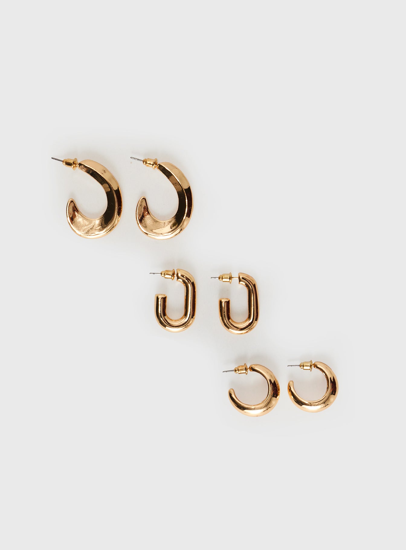 Dalena Earring Pack Gold Cheap Sale Geniue Stockist