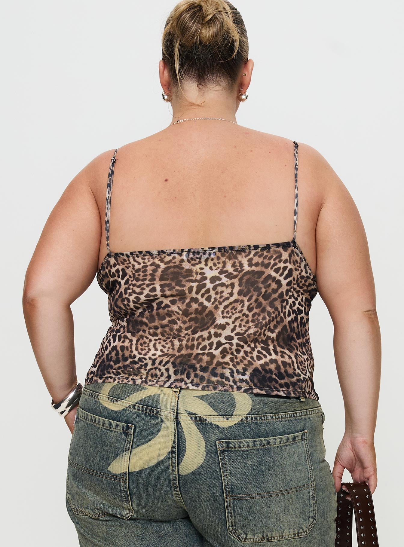 Fast Times Top Leopard Curve Free Shipping Supply