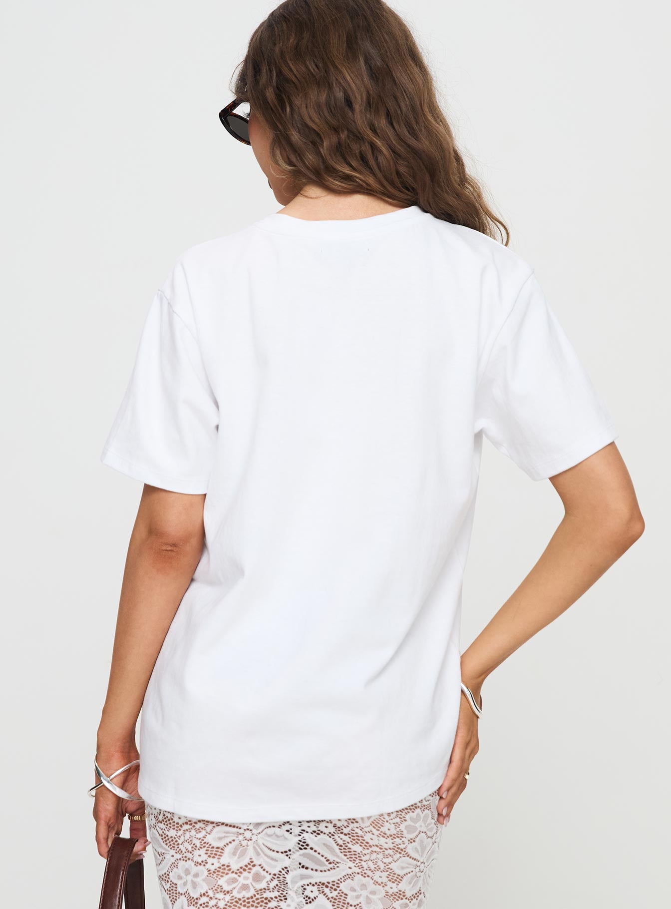 Riomaggiore Oversized Tee White Buy Cheap Shop