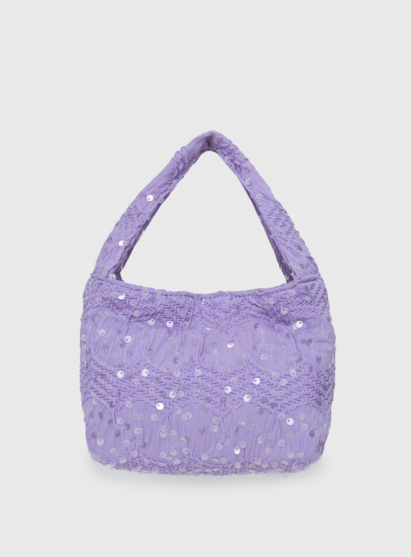 Pick Sides Sequin Bag Purple Cheap Sale Excellent