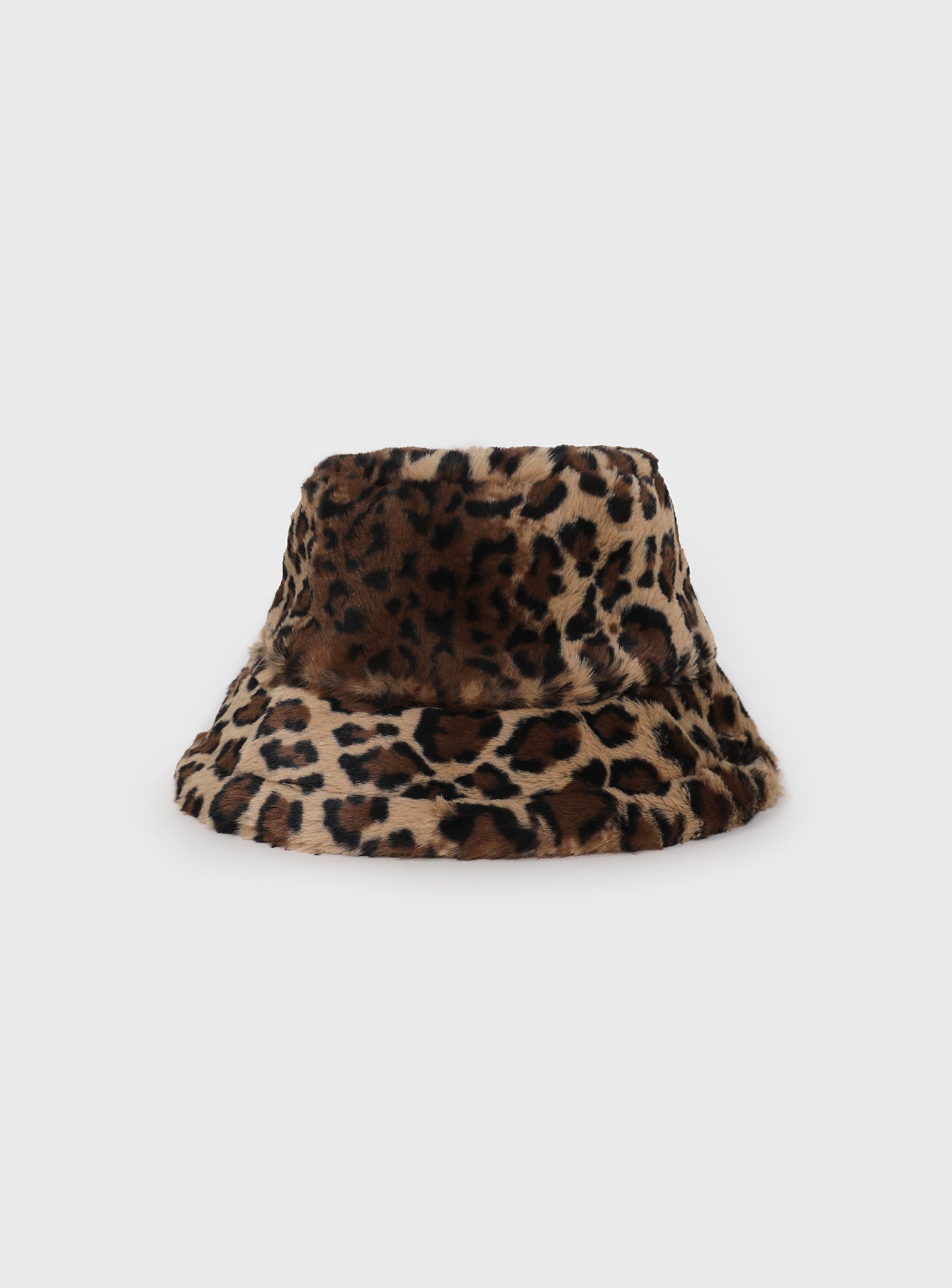 Frankle Faux Fur Bucket Hat Leopard Shop For Cheap Pice