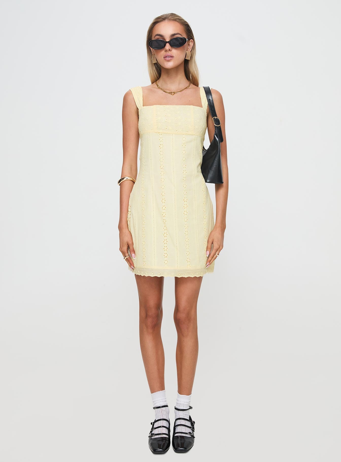 Allegro Mini Dress Lemon Clearance Latest