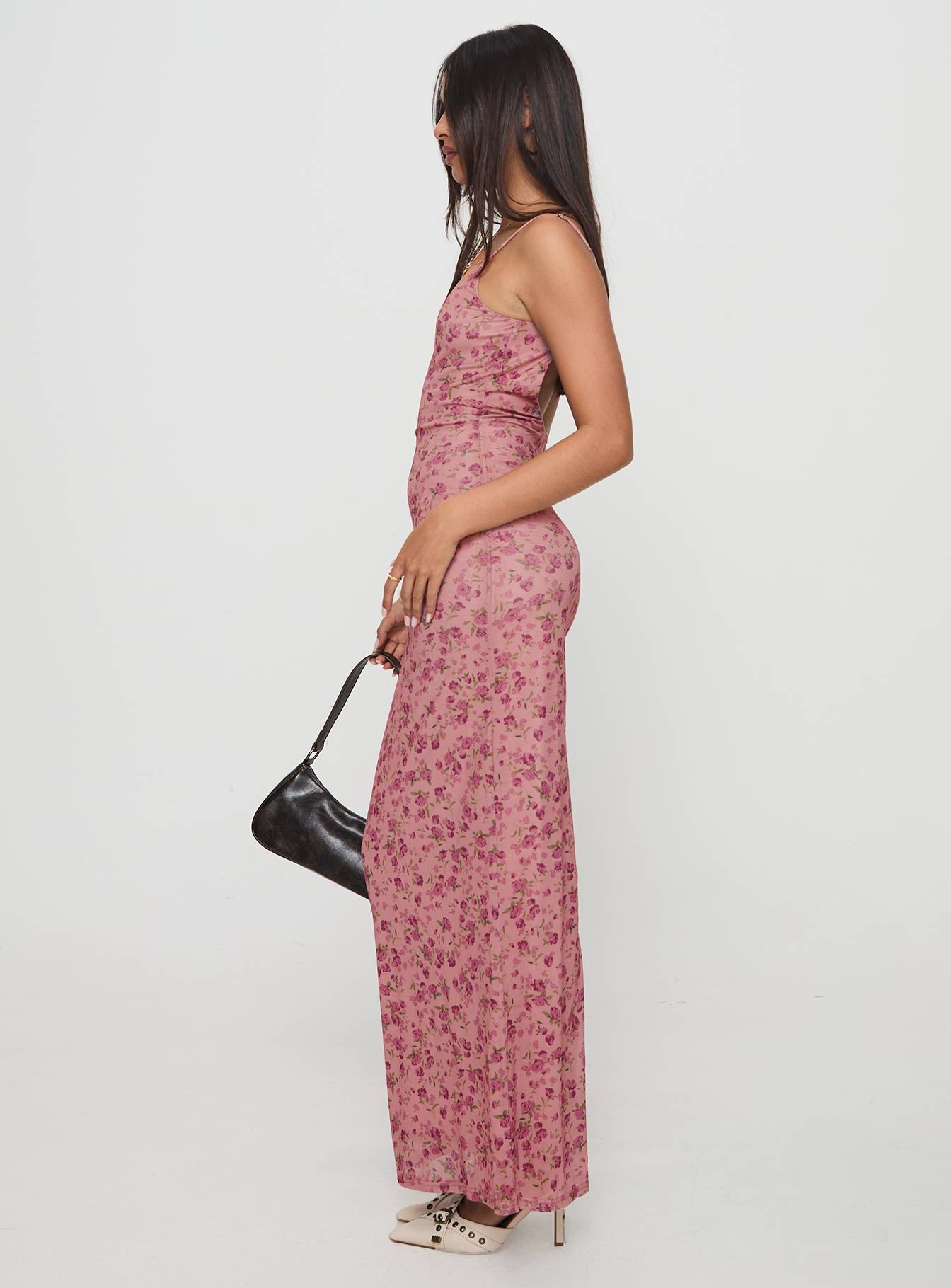 Kastin Maxi Dress Pink Floral Deals Cheap Online