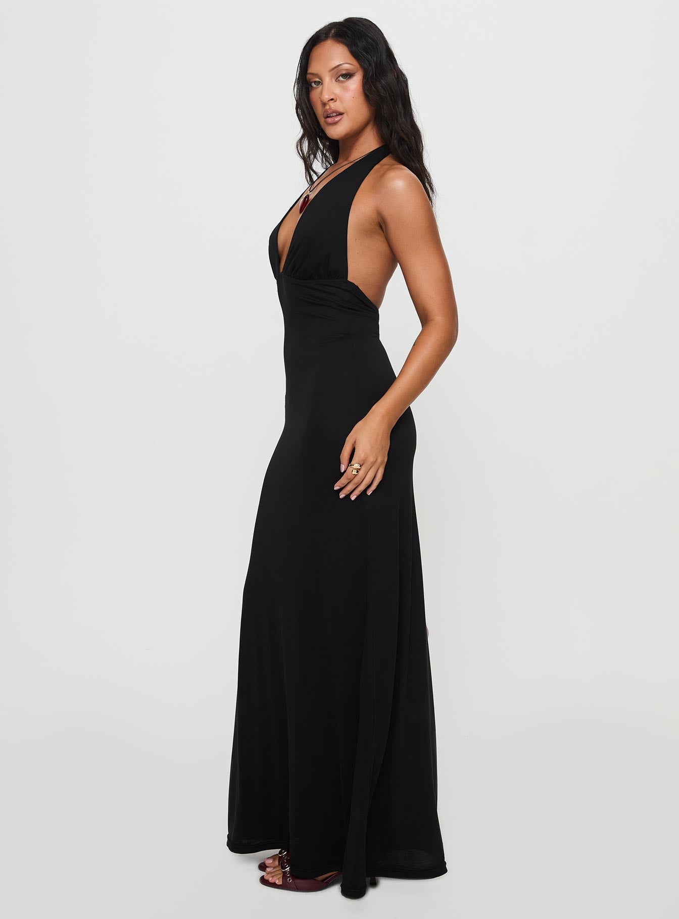 Tinisie Maxi Dress Black Buy Cheap Choice