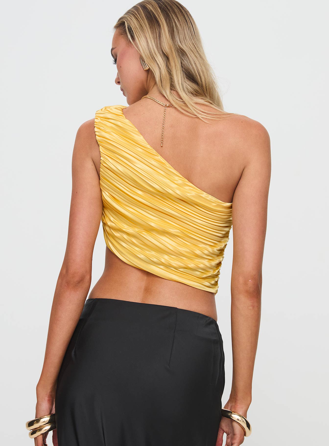 Brinstead One Shoulder Top Yellow Brand New Unisex Cheap Online