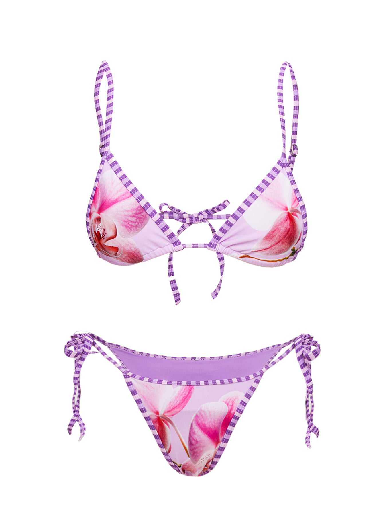 Beasley Tie Side Bikini Bottoms Pink Orchid Nicekicks Online