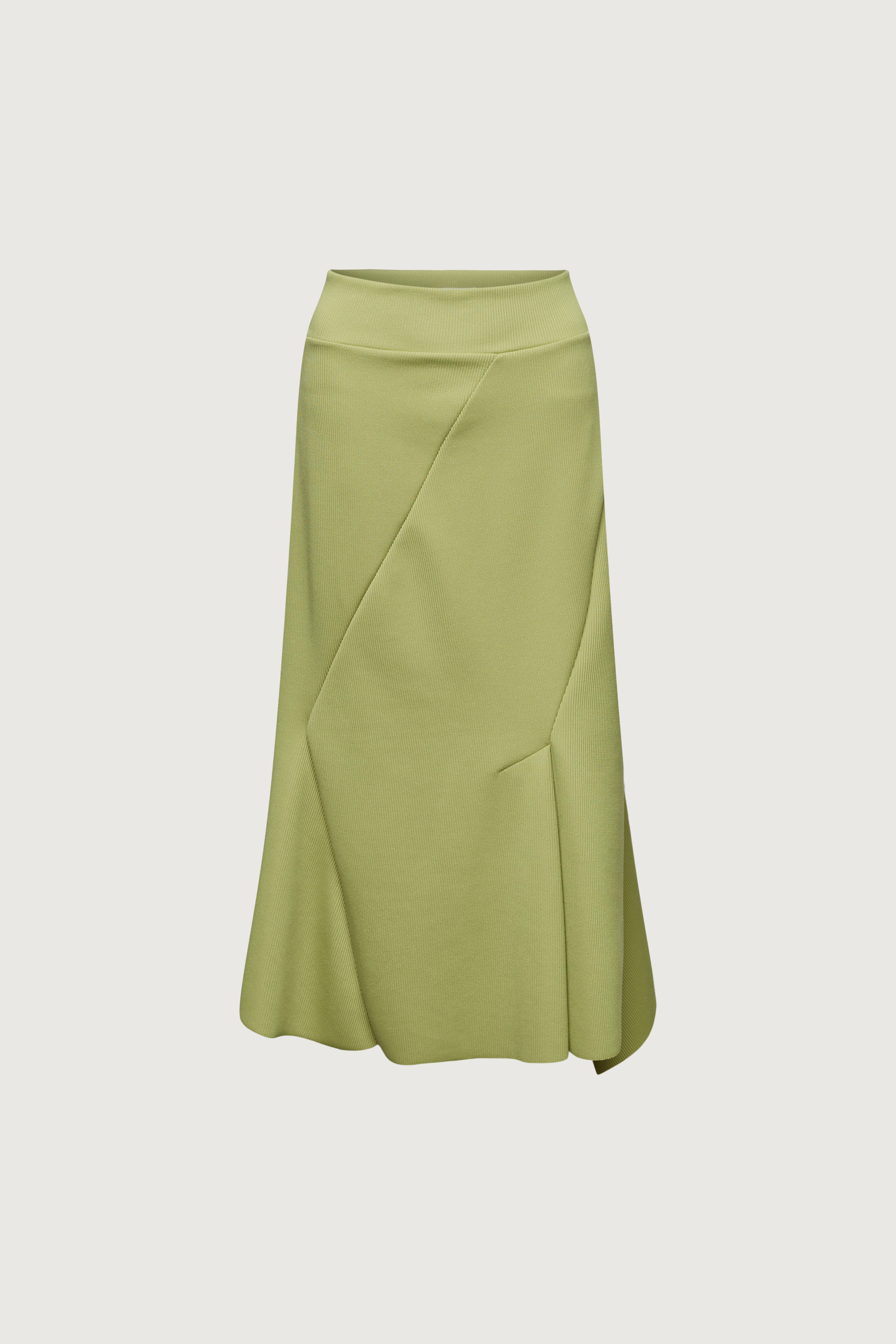 RIBBED MIDI SKIRT Free Shipping Cost