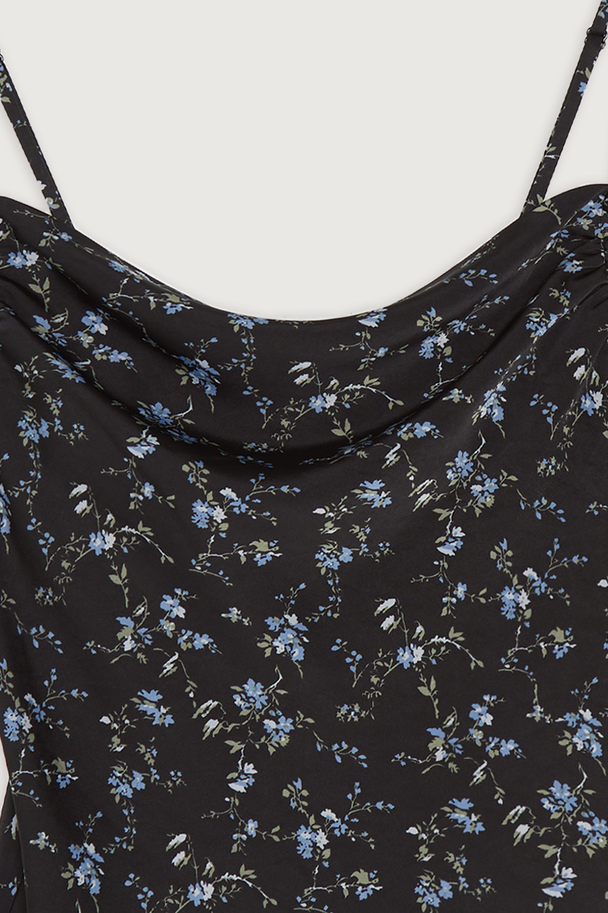 FLORAL SATIN TANK TOP Buy Cheap Footlocker Finishline