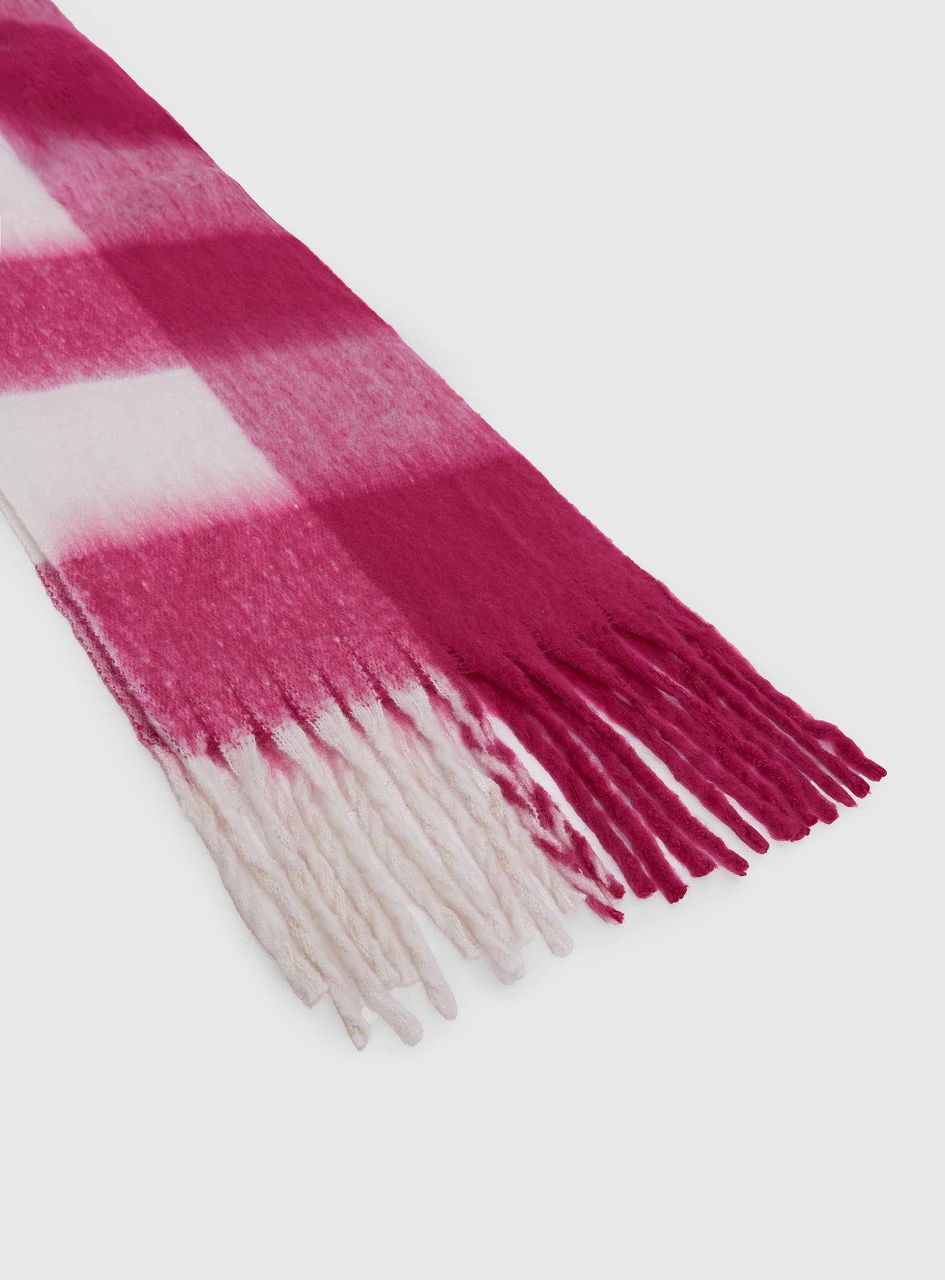 Consideration Scarf Pink Check Recommend Cheap Online