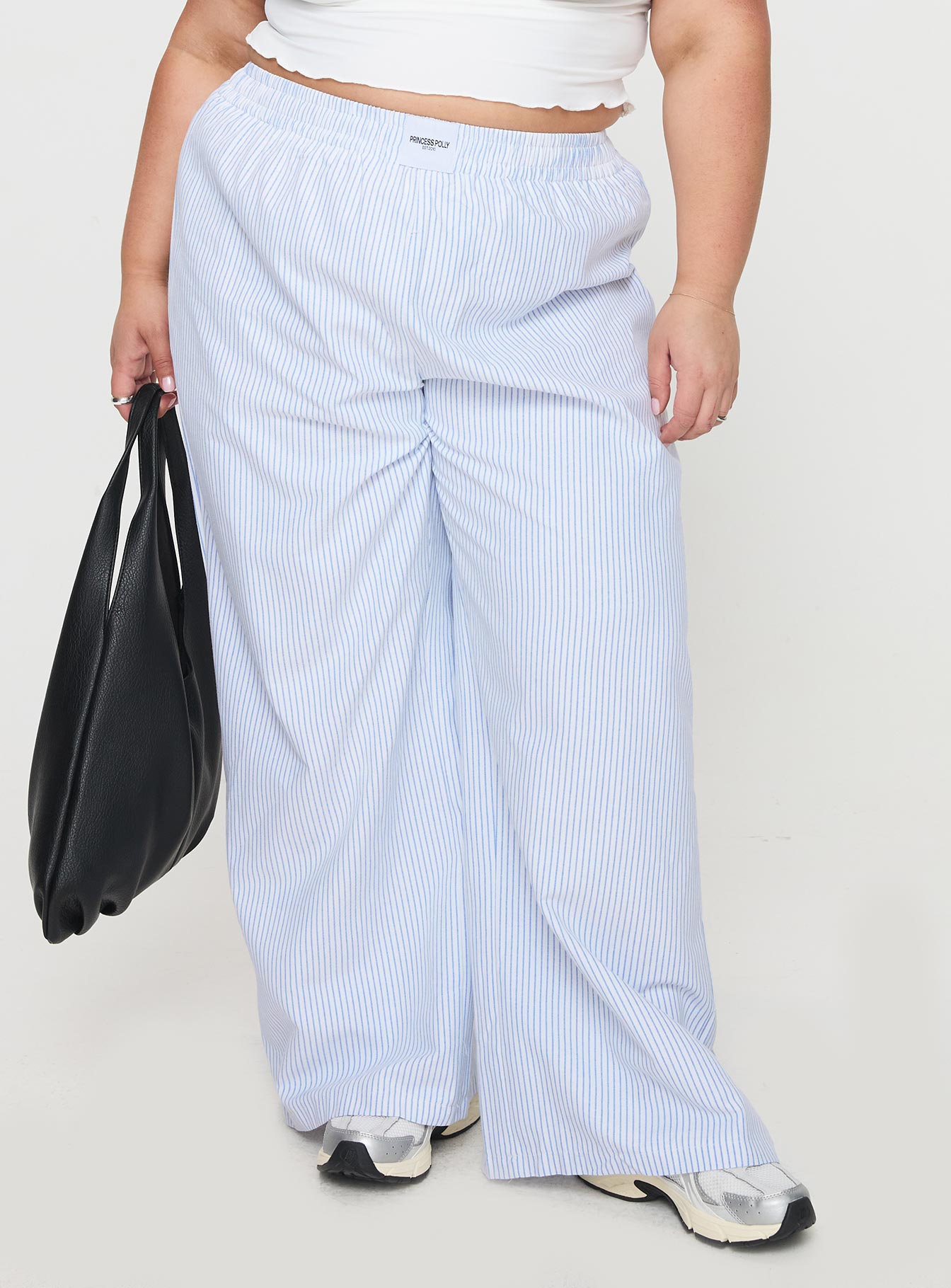 Beach House Pants Blue Stripe Curve Free Shipping Pices