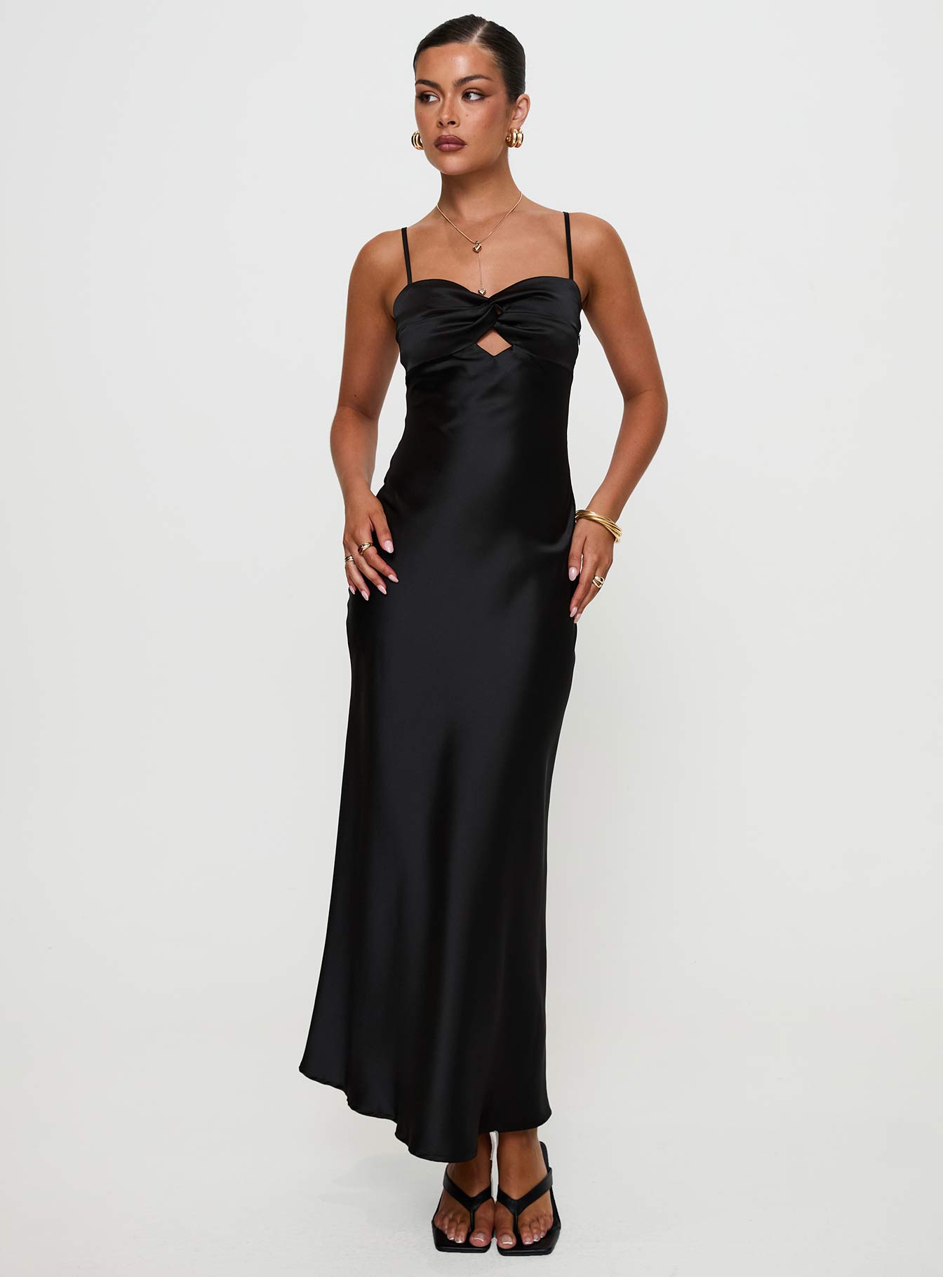 Blackthorn Maxi Dress Black Cheap Lowest Pice