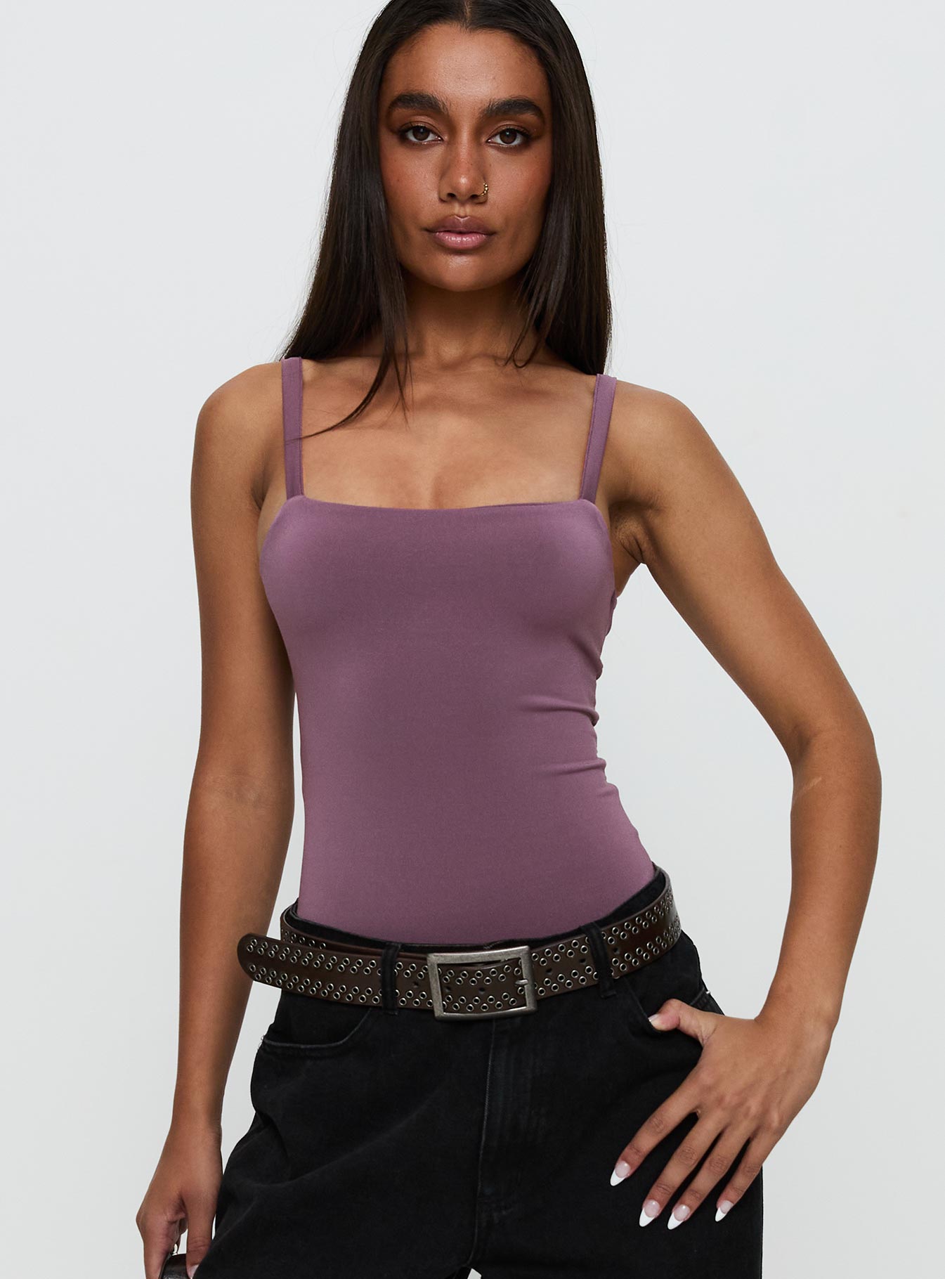 Off Stage Bodysuit Purple Outlet Get To Buy