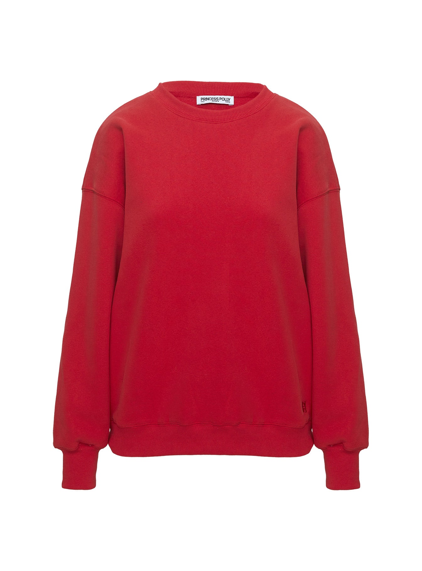 Dream Fleece Classic Crewneck Sweatshirt Red Free Shipping Popular