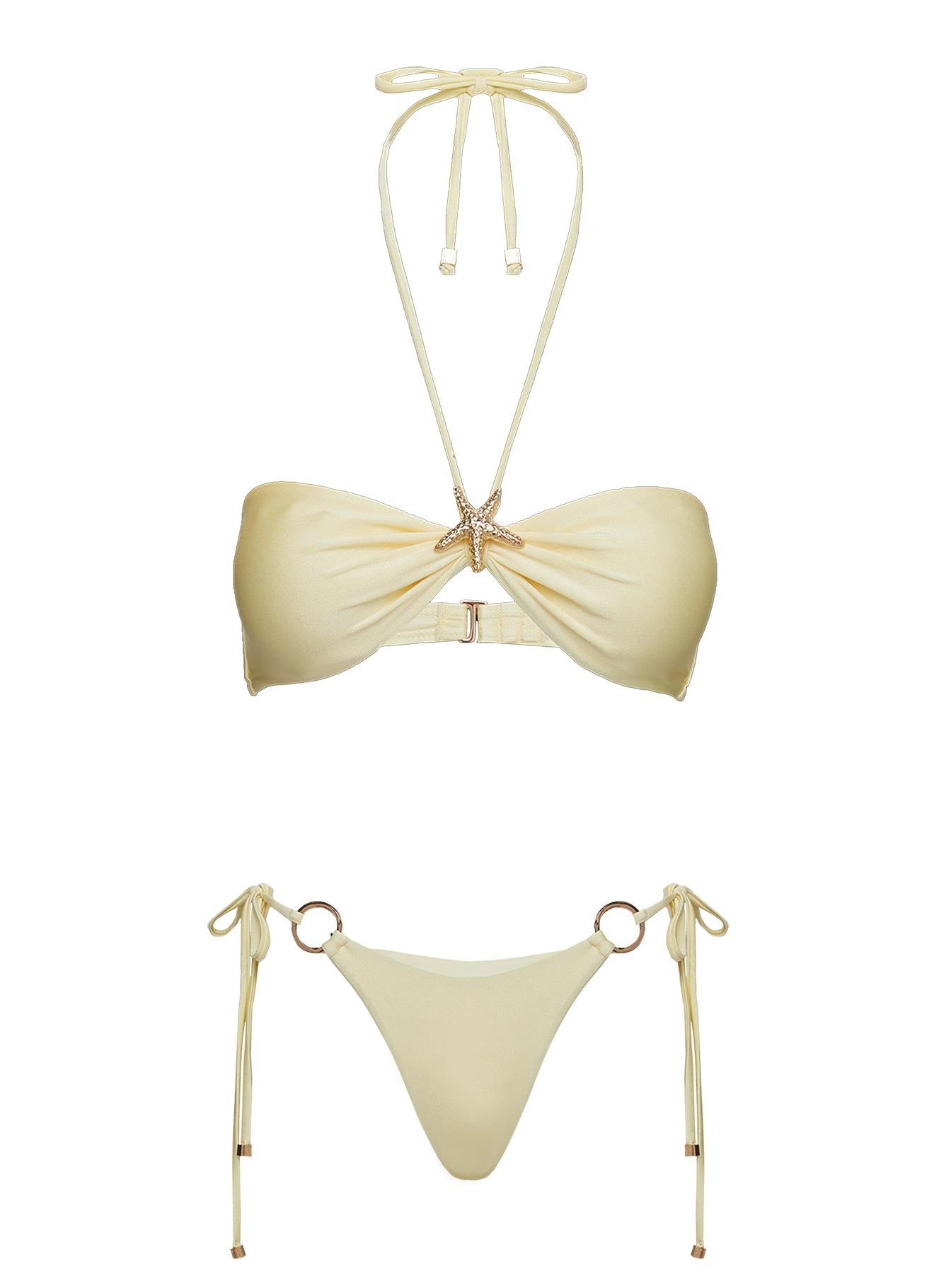 Alastor Tie Side Bikini Bottoms Yellow Explore