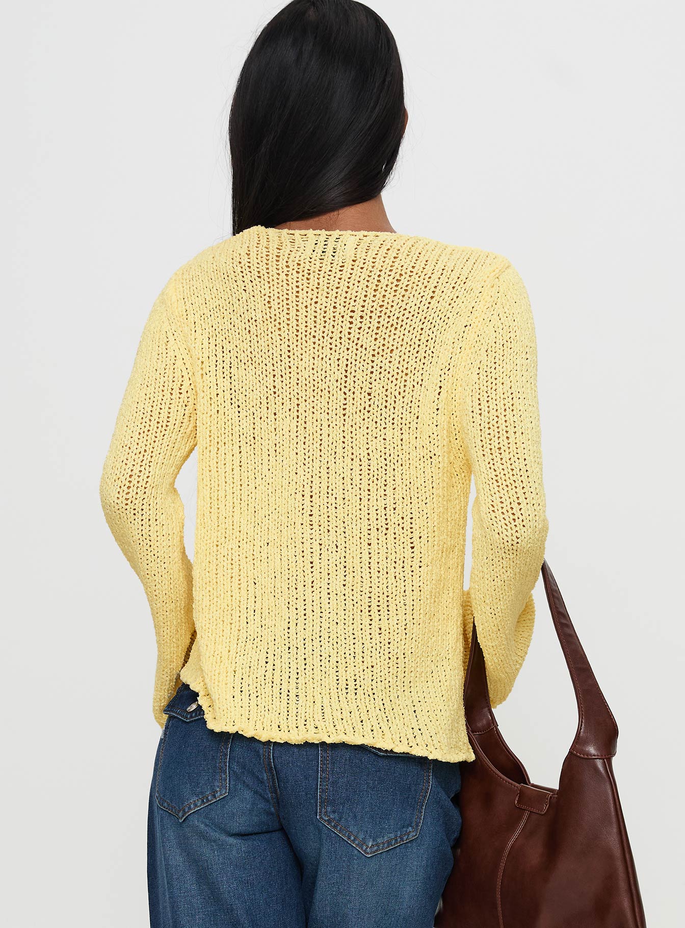 Swain Knit Cardigan Lemon Outlet Amazon