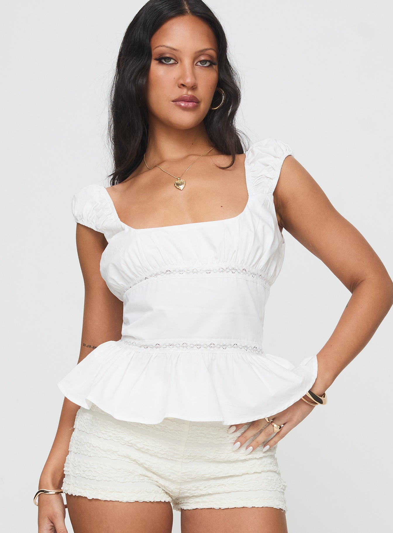 Somi Top White Perfect For Sale