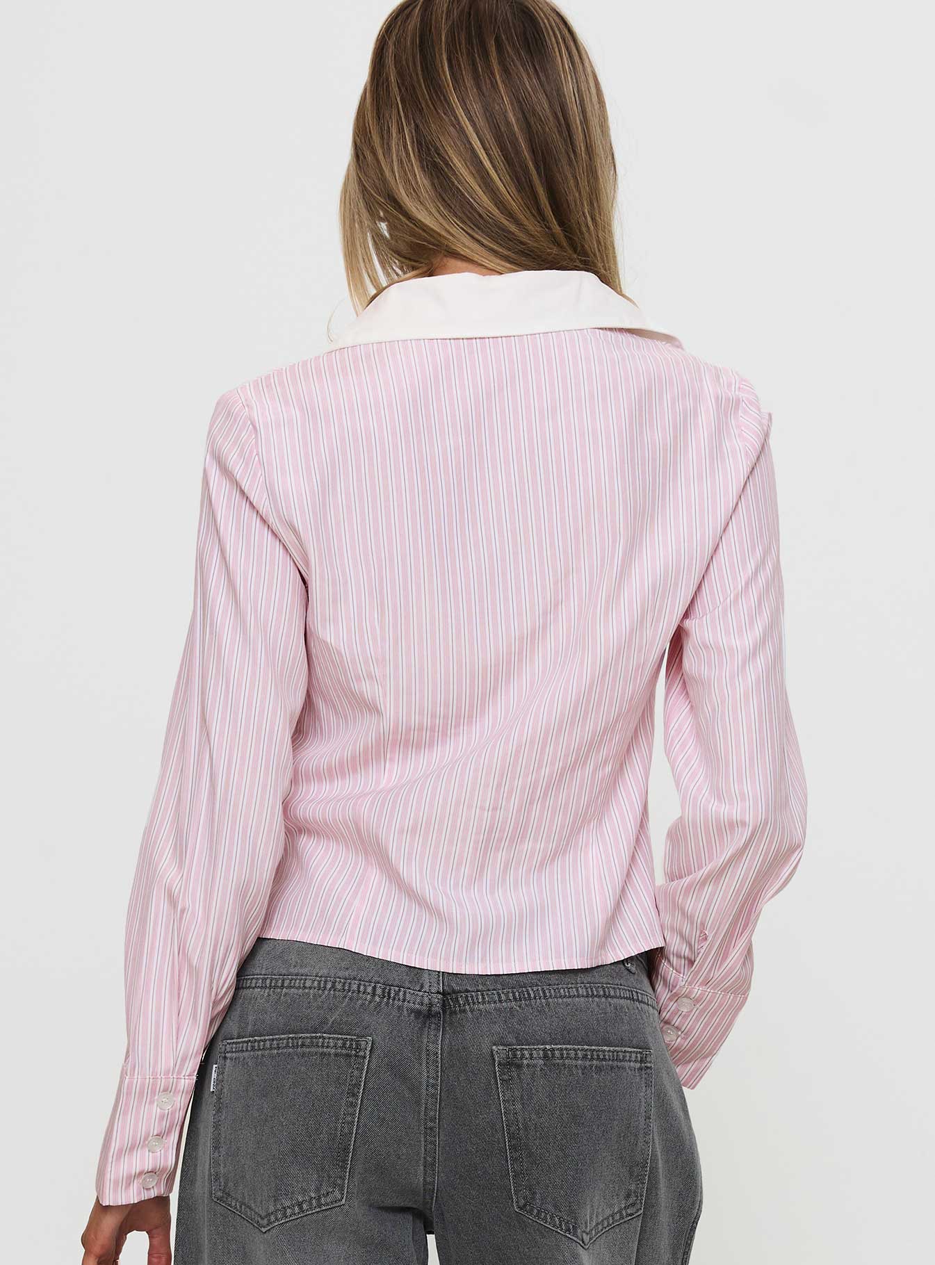 Lyndel Long Sleeve Top Pink Stripe Outlet Websites