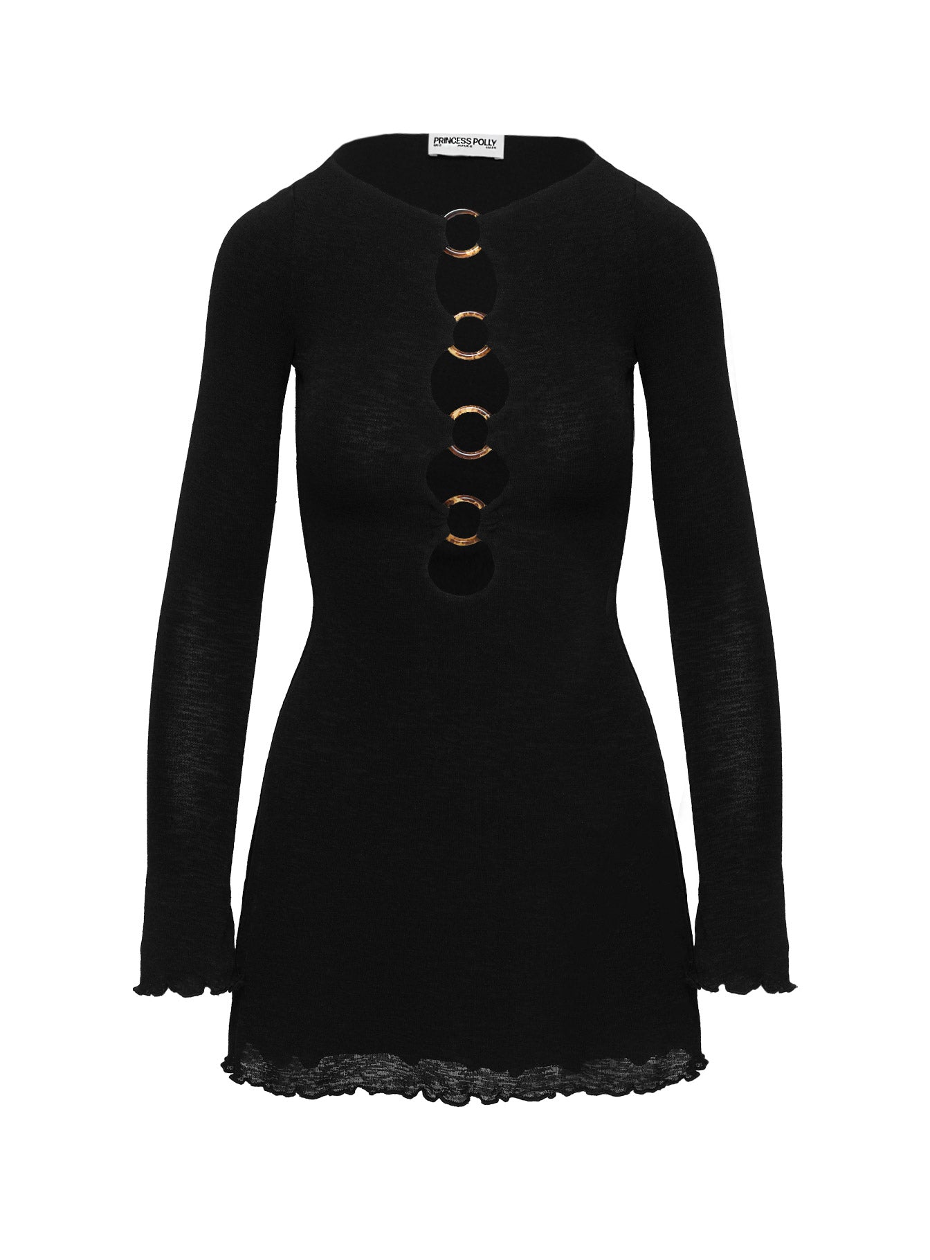 Dejonge Ring Mini Dress Black Free Shipping Nicekicks