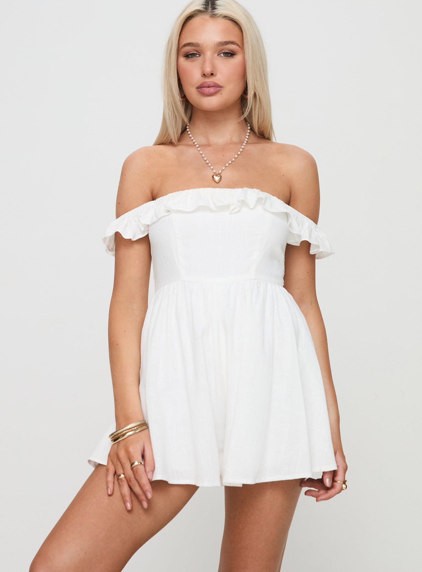 As I Am Romper White Sale Finishline