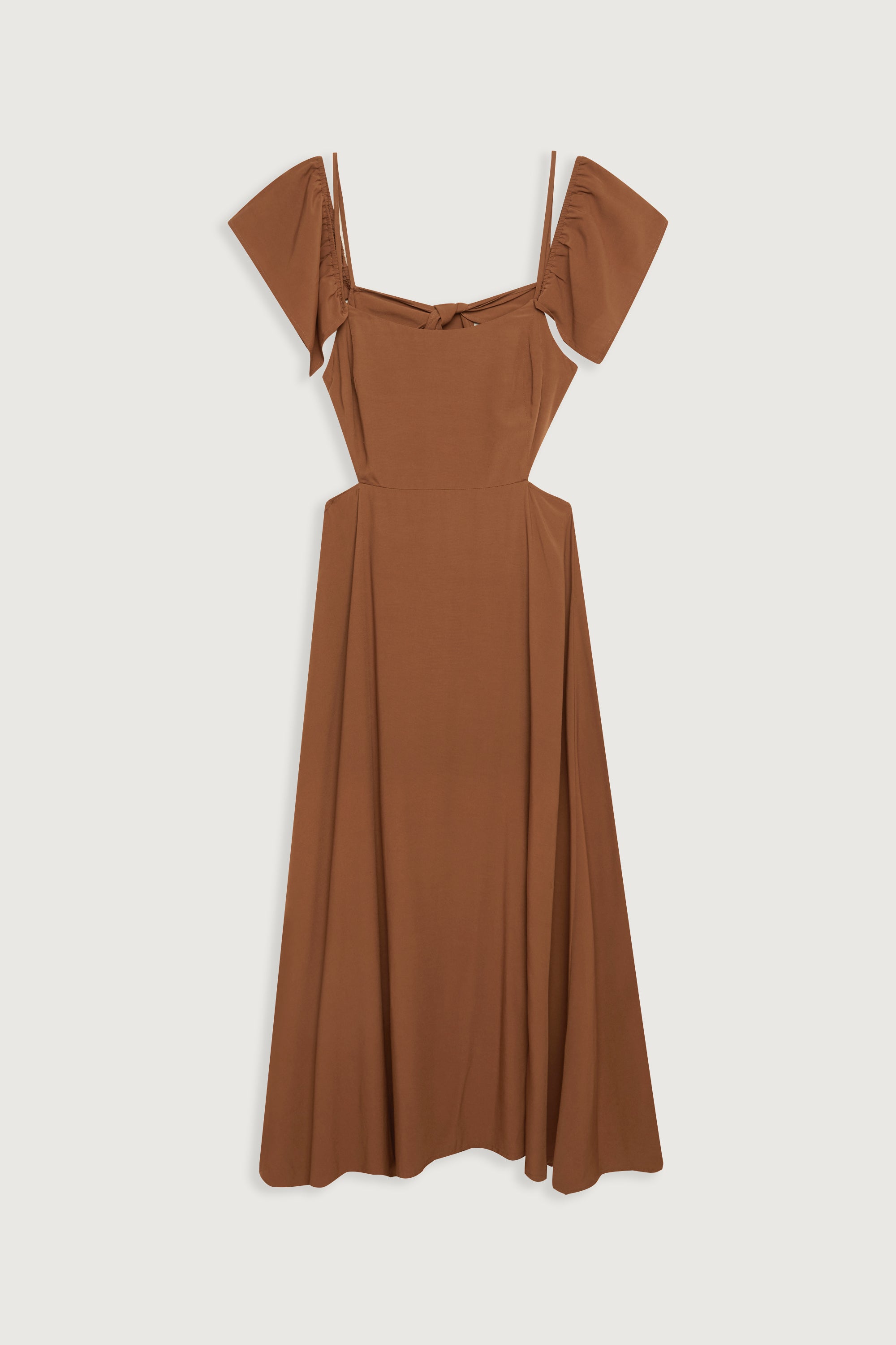 OFF SHOULDER MIDI DRESS Geniue Stockist