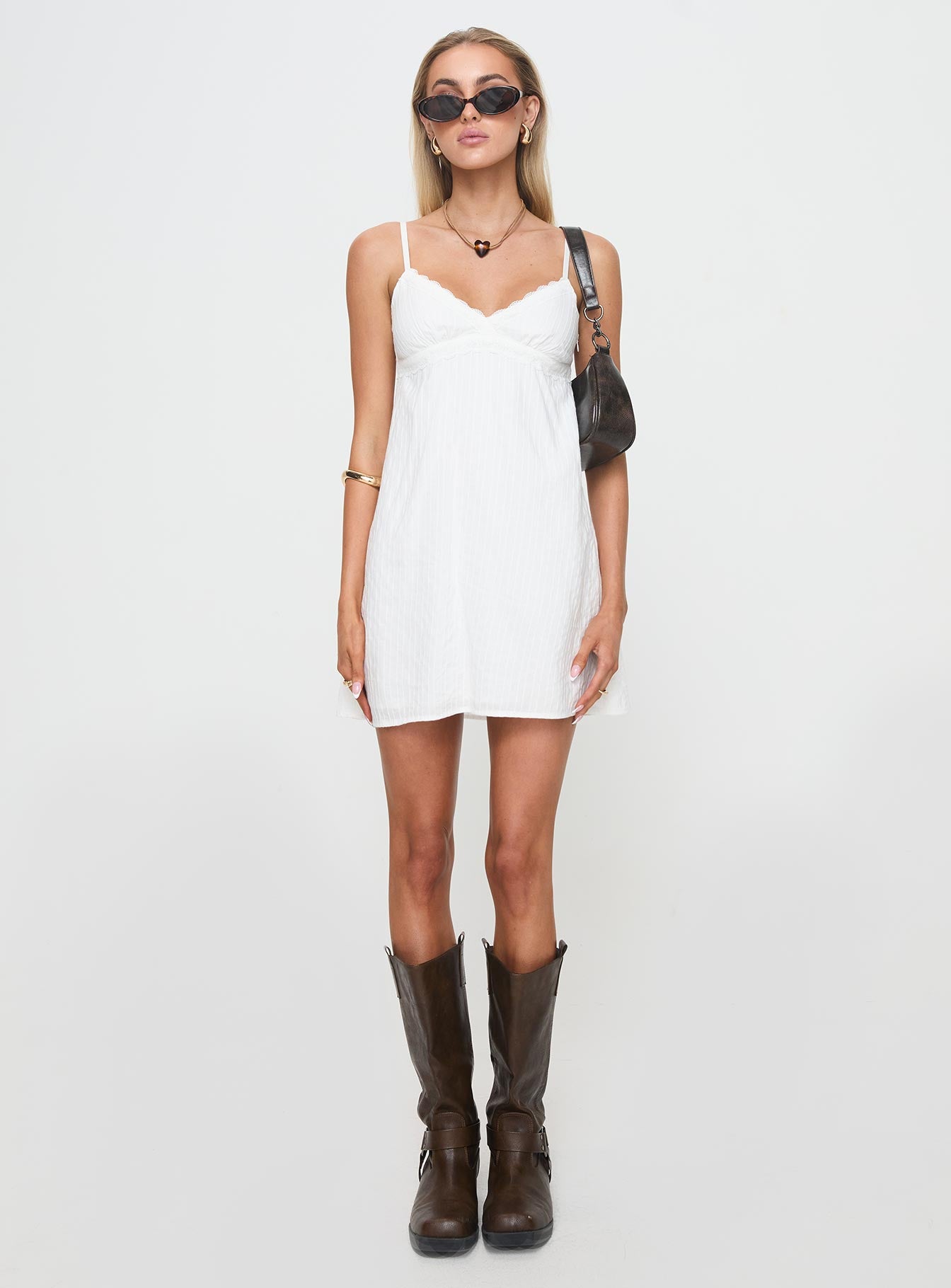 Lunya Mini Dress White Buy Cheap Cost