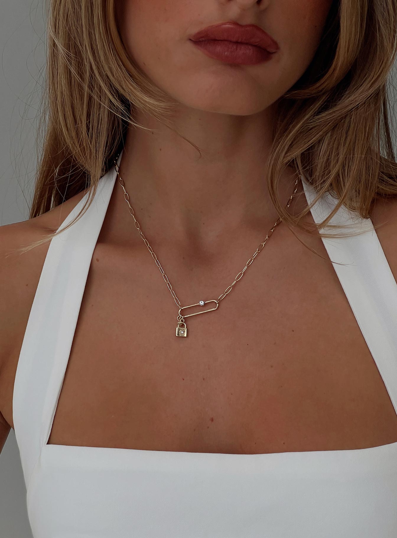 Life In Peace Necklace Gold Outlet Geniue Stockist