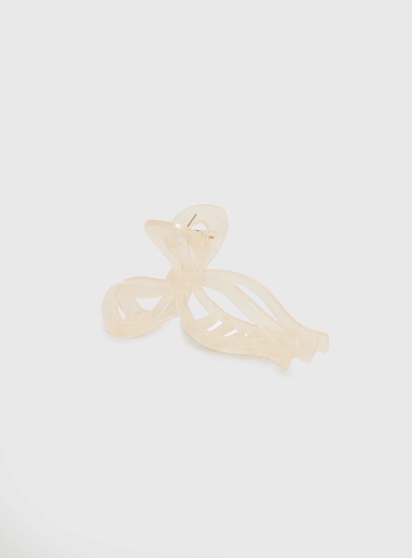 With A Bow Hair Clip Nude Shop For Cheap Online