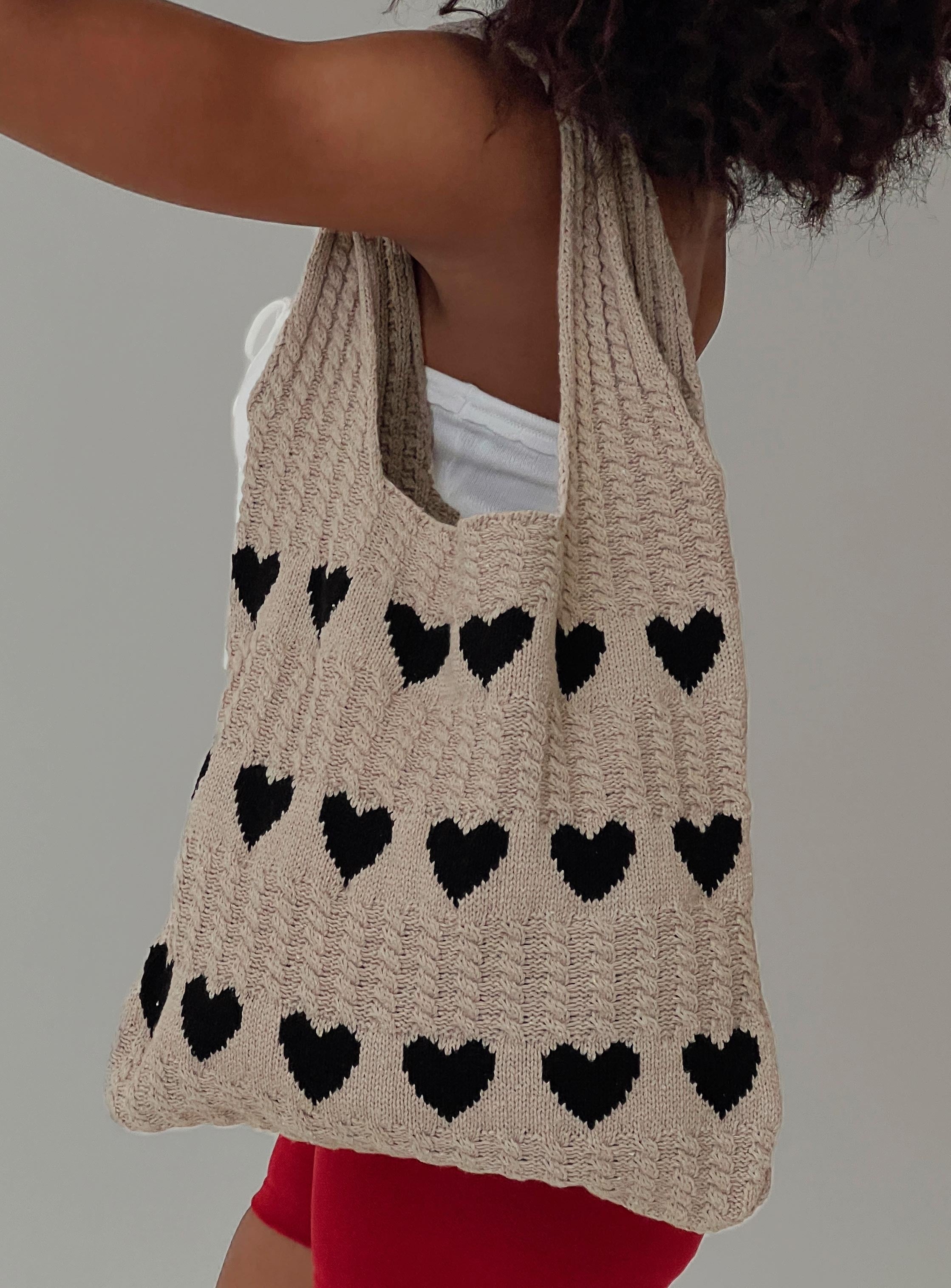 You've Got The Love Crochet Bag Beige High Quality For Sale