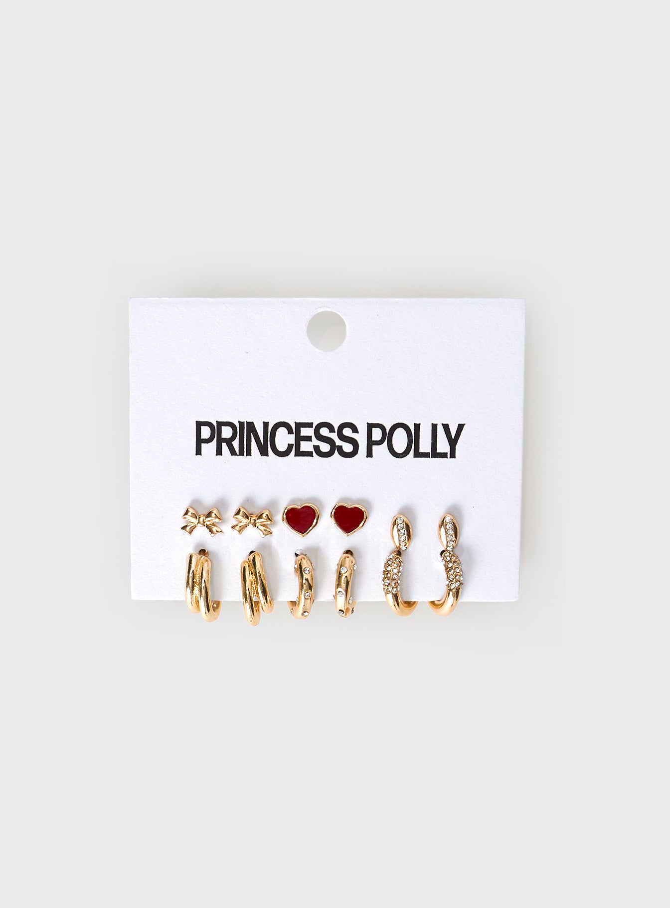 Latch Earring Pack Gold Sast Online