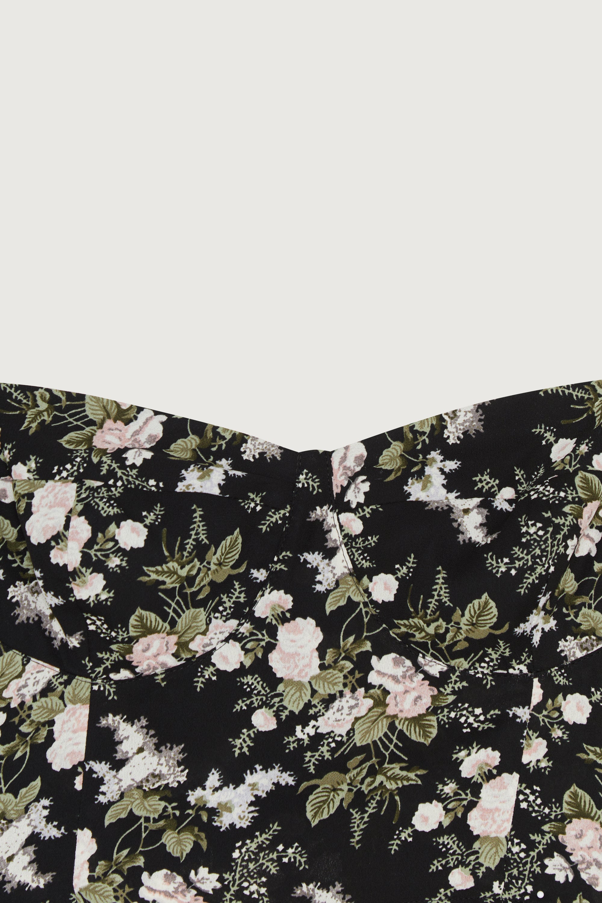 FLORAL PUFF SLEEVE TOP Outlet Reliable