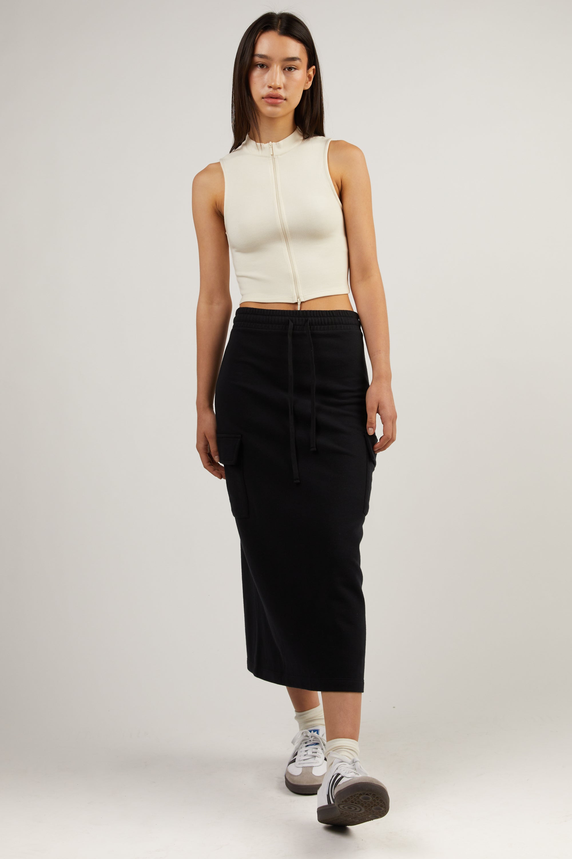 MIDI CARGO SKIRT Free Shipping Visit