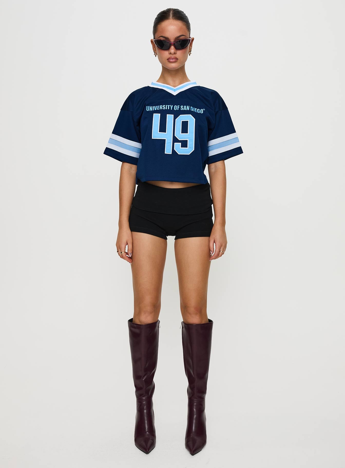 USD Football Jersey Navy Recommend Online