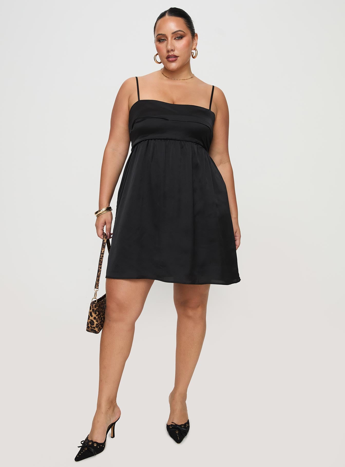 Ortega Mini Dress Black Curve 2025 Online