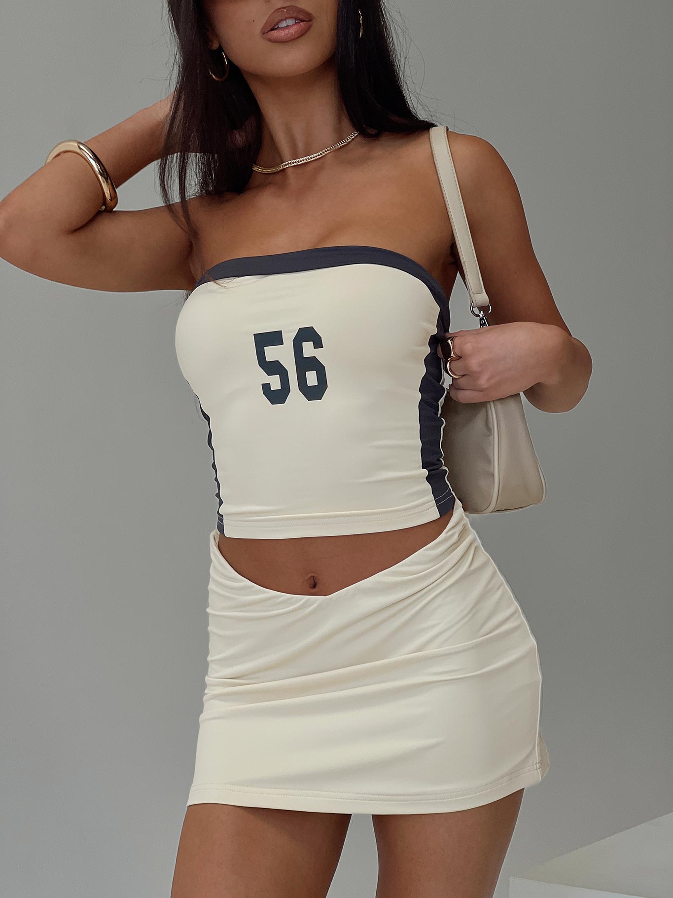 Team Mini Skirt Cream Cheap Sale Online Online