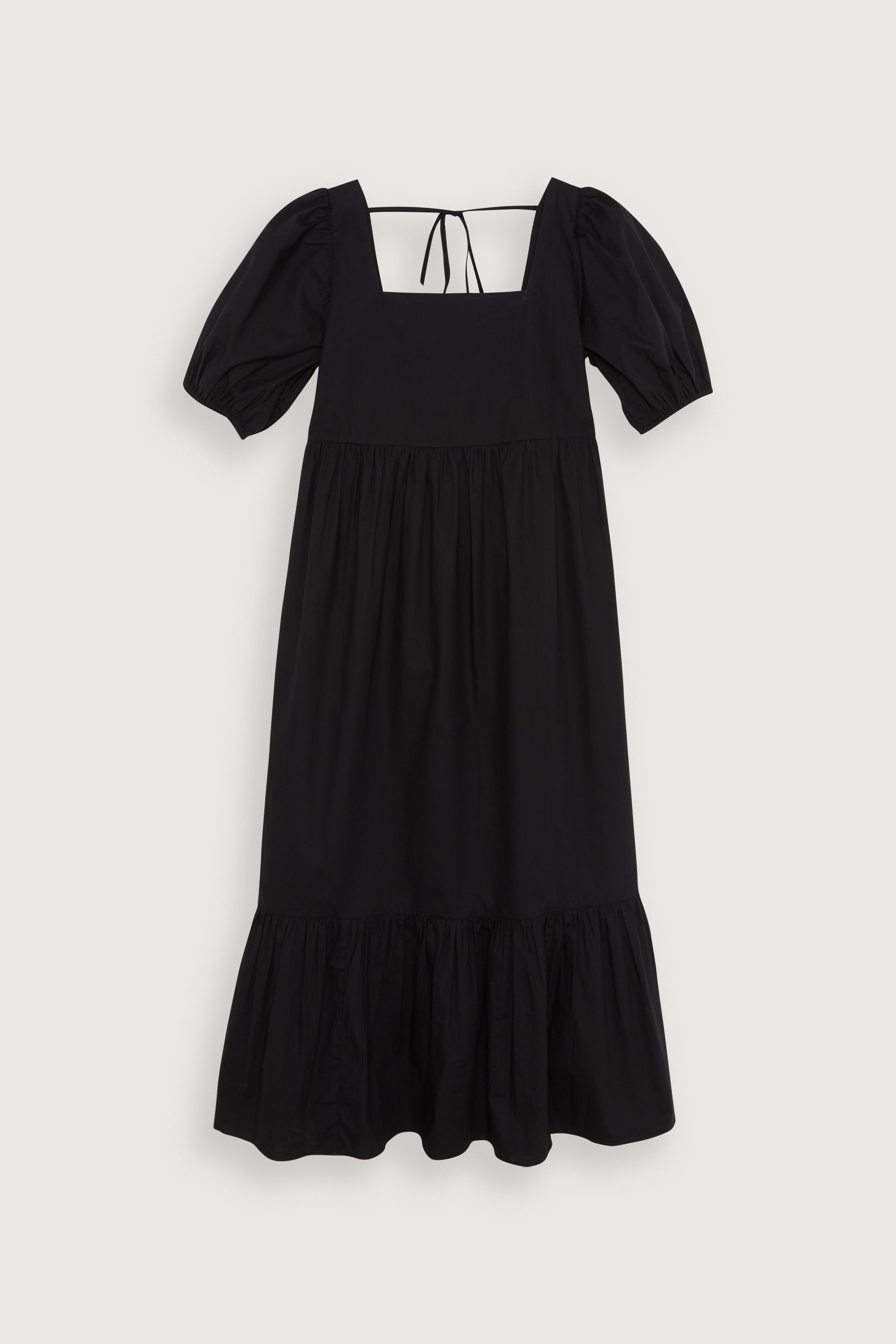 PUFF SLEEVE TIERED DRESS Outlet Great Deals