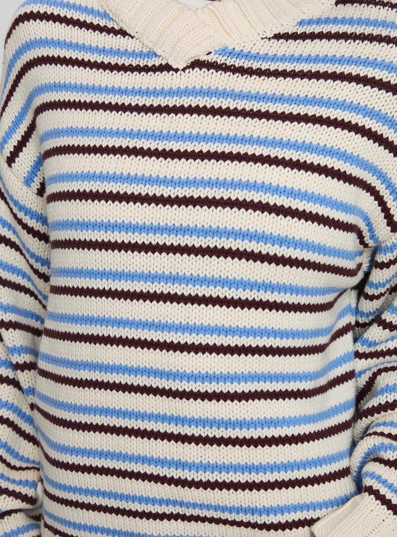 Karolyn Sweater Blue Stripe New Arrival Cheap Online