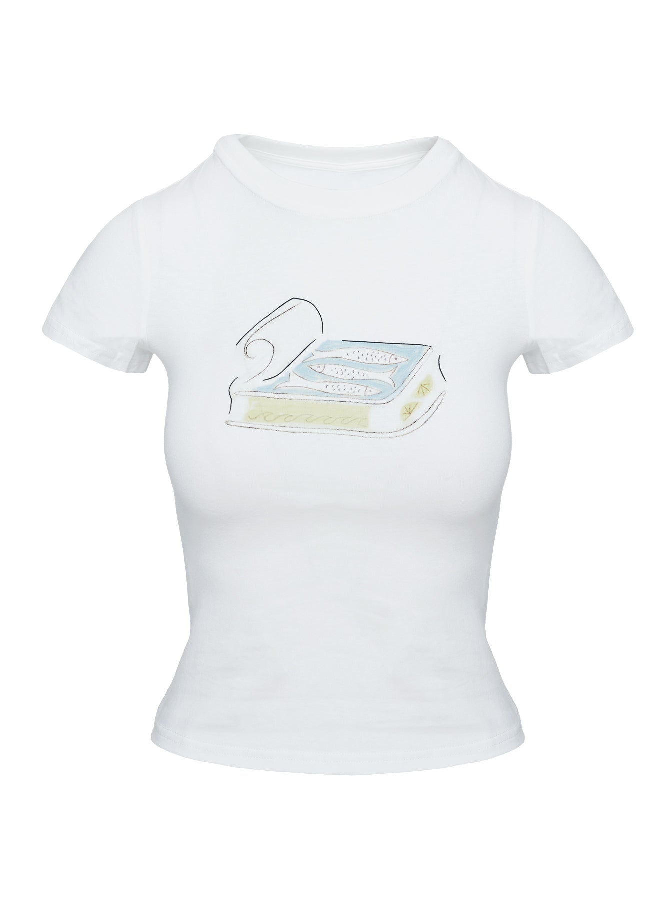 Sardine Tee White Many Kinds Of Online