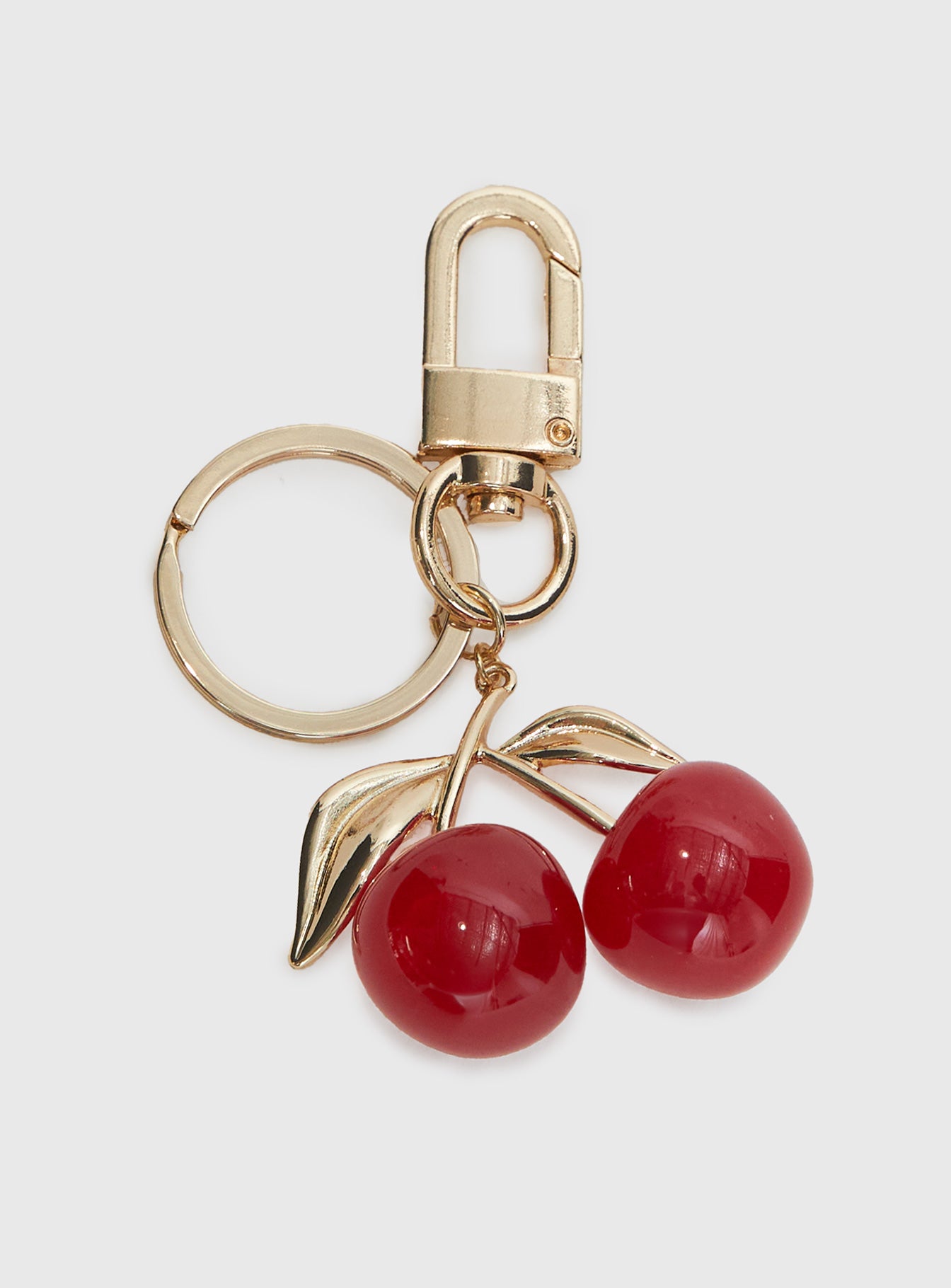 Cherry Berry Key Chain Gold Buy Cheap Brand New Unisex